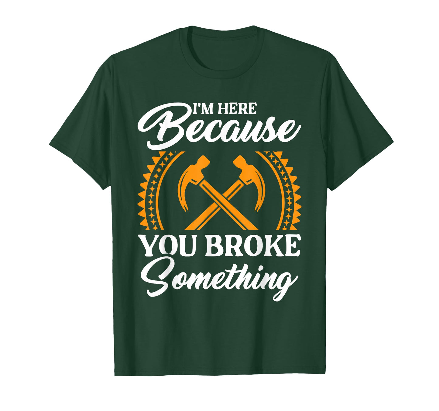 Funny Handy Men Carpenter Mechanic Handyman Dad Handy Dad T-Shirt