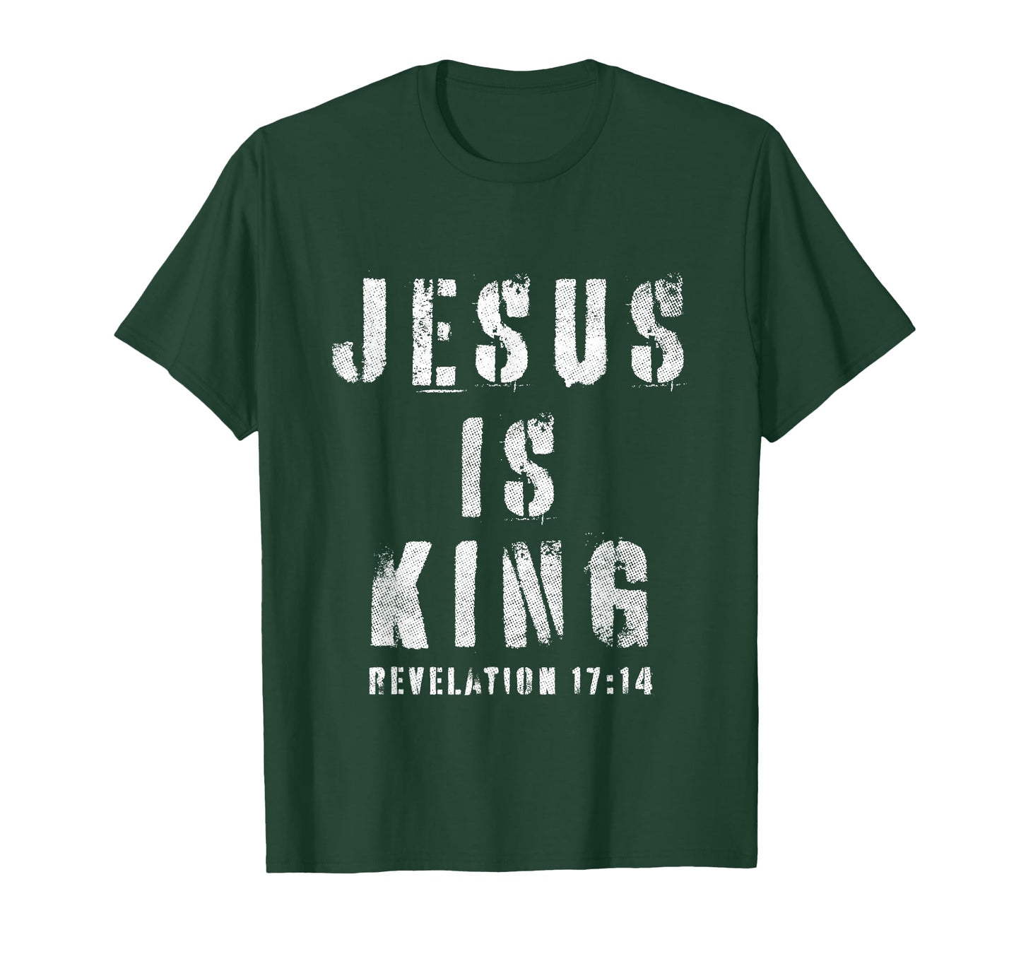 Christianity Faith Savior Almighty Lord Jesus Is King T-Shirt