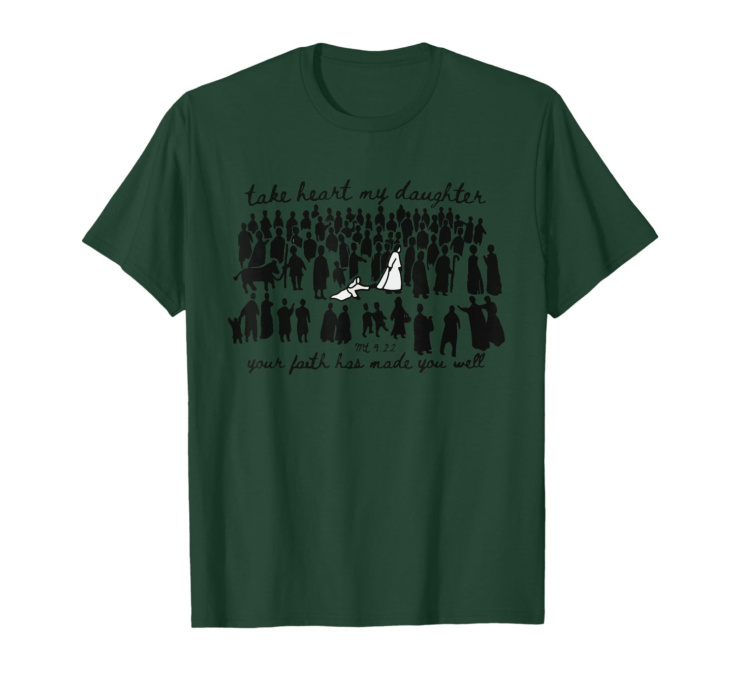 Christian Graphic Scripture Verse Bible Verse Jesus Faith T-Shirt