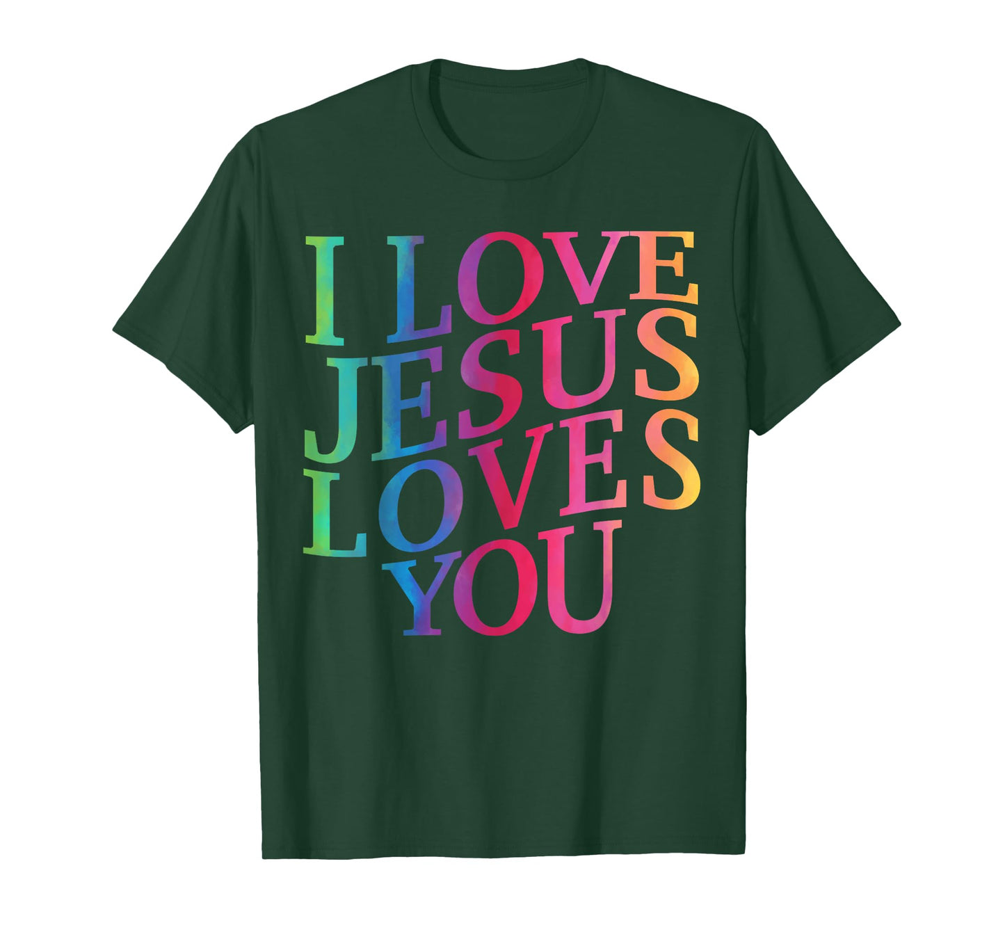 I Love Jesus Loves You Christian Toddler God Sister Son Mom T-Shirt