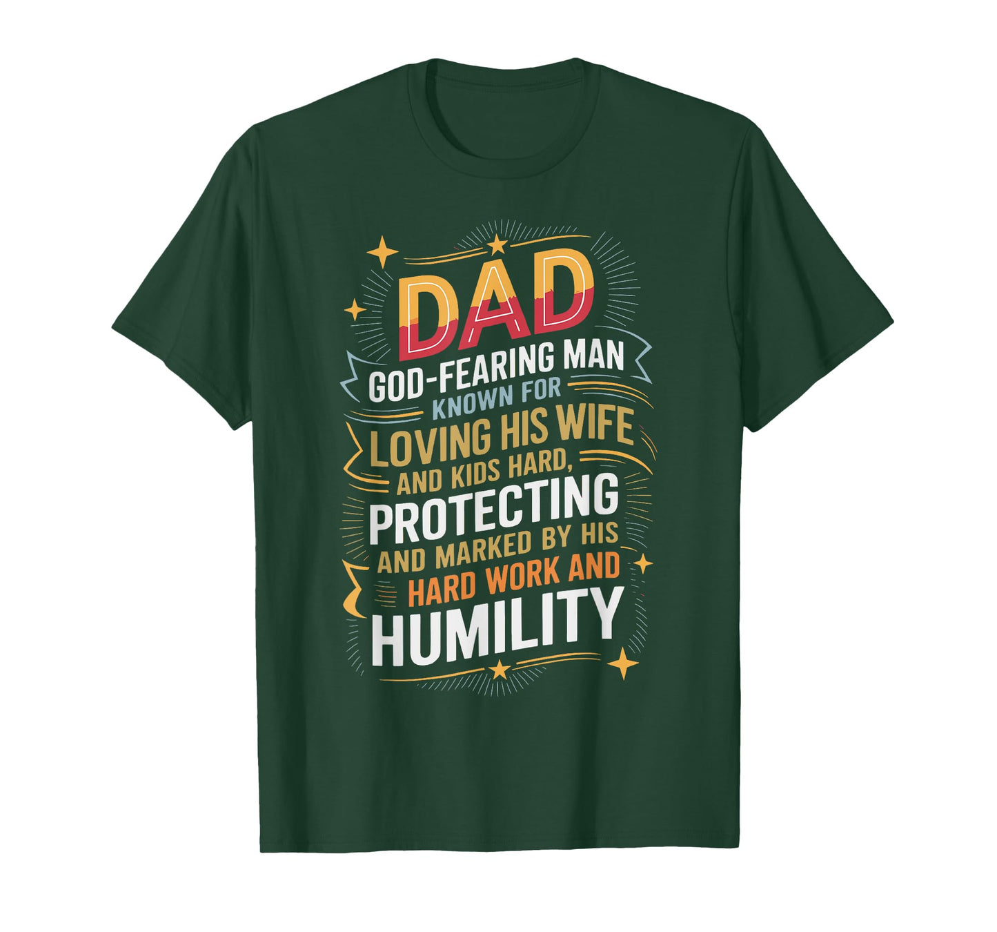 Christian Dad Definition God Religious Roman Catholic Father T-Shirt