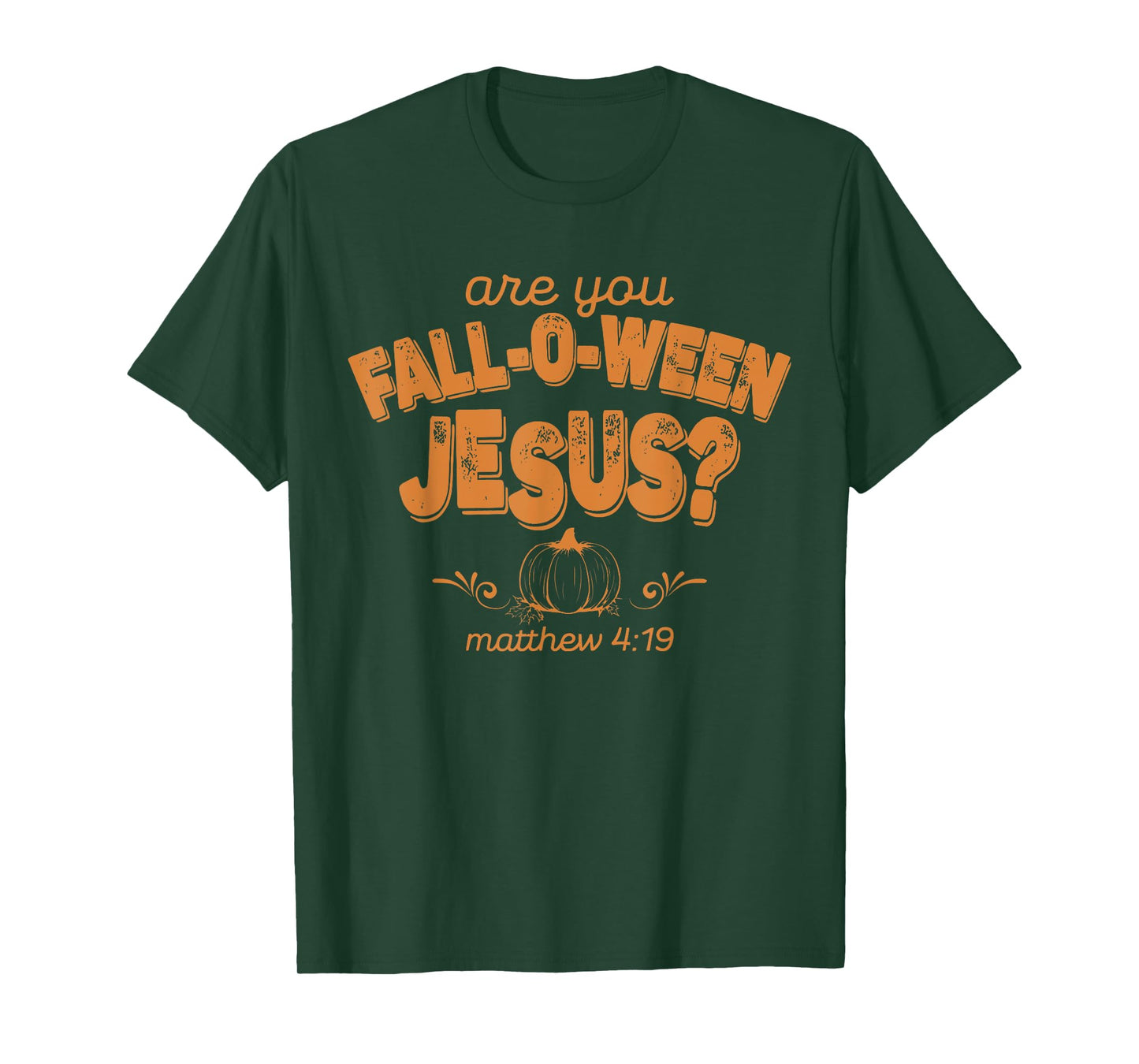 are You Fall-o-ween Jesus Retro Fall Religious Christian T-Shirt