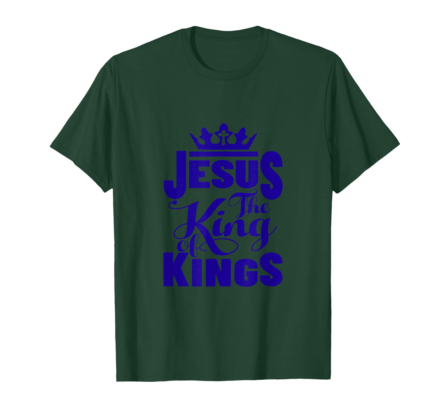 Jesus is My King – Bold Faith and Strength Design T-Shirt