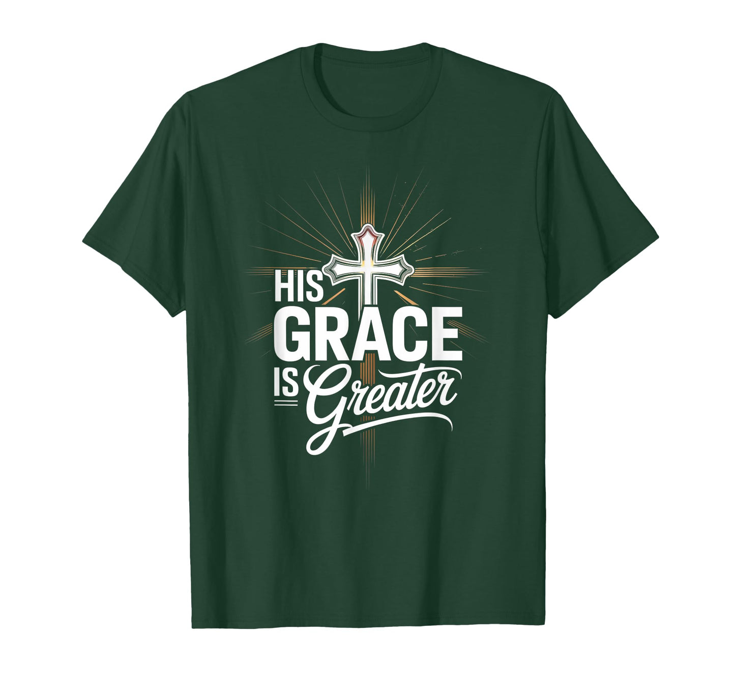 Christian God Religious Cross Faith Tee for Men & Women T-Shirt