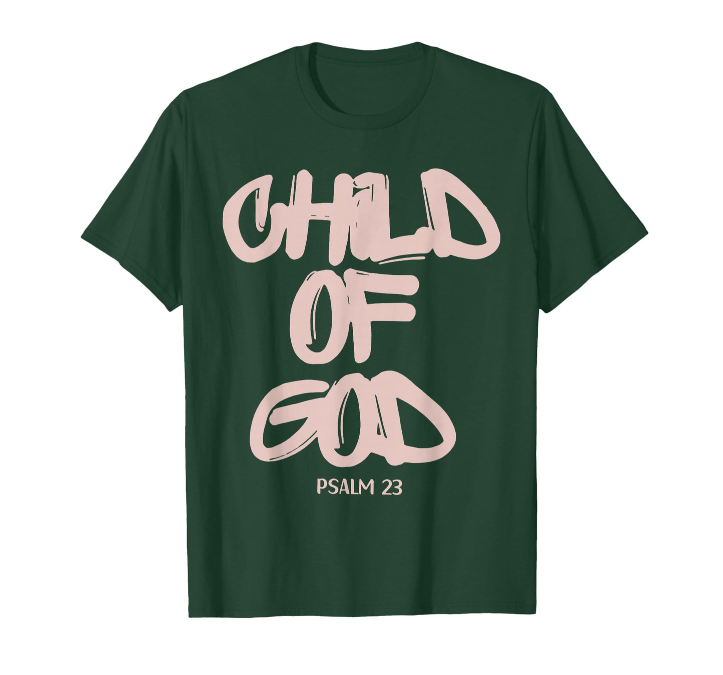 Child of God Kid Christian Faith Religious Jesus Bible Verse T-Shirt
