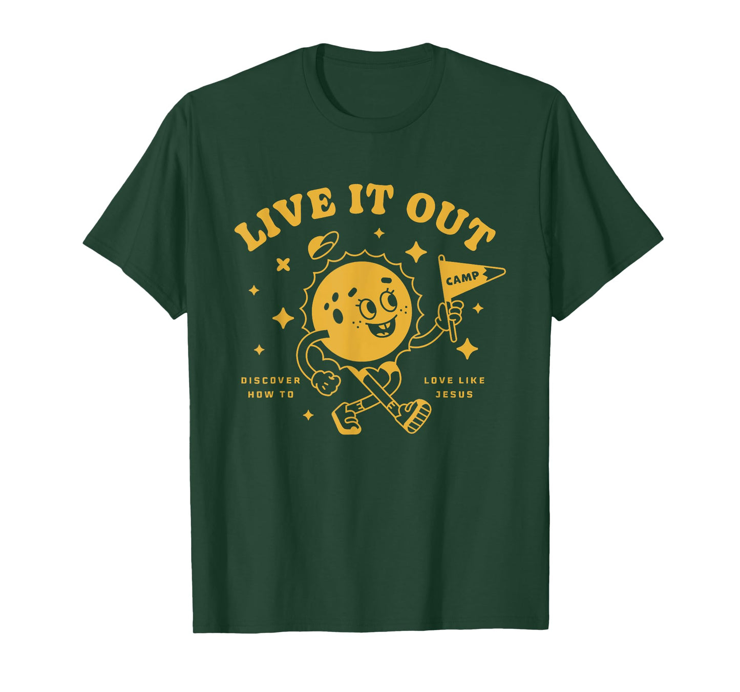 Live it Out VBS 2025 Bible School Christian Youth Camp T-Shirt