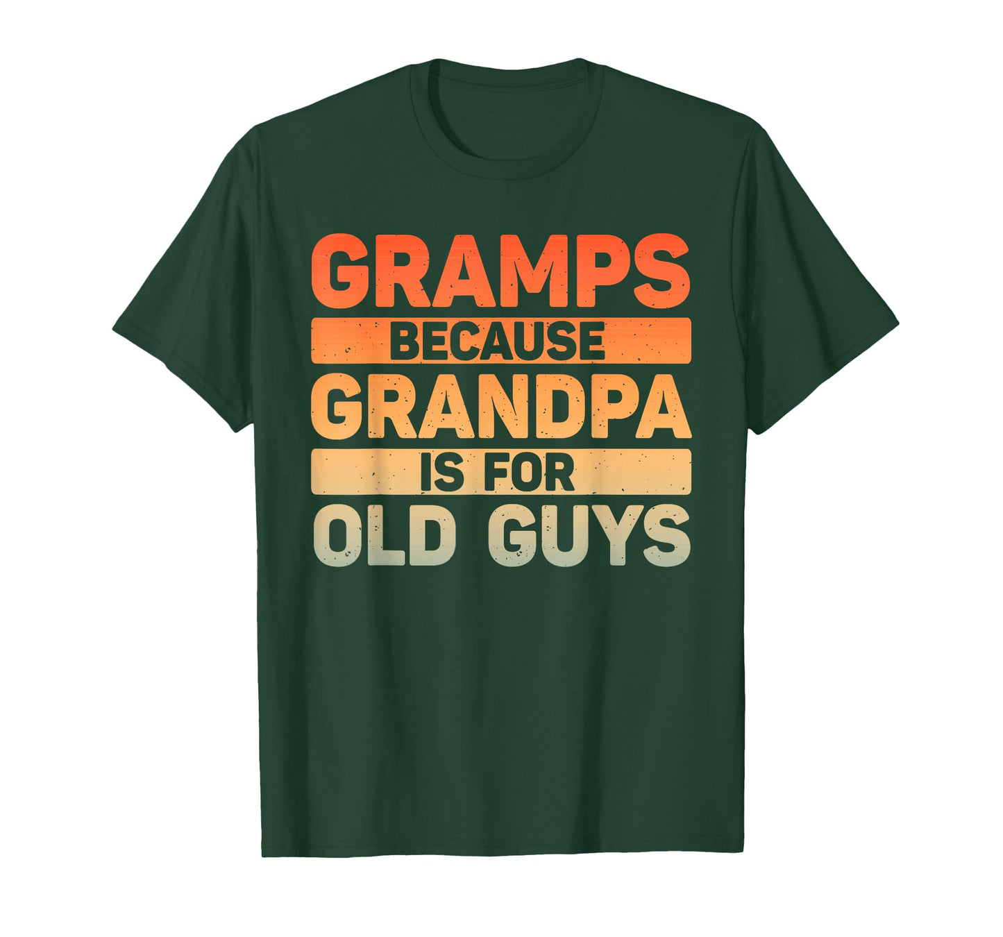 Gramps Design For Grandpa From Grandkids Father's Day Gramps T-Shirt