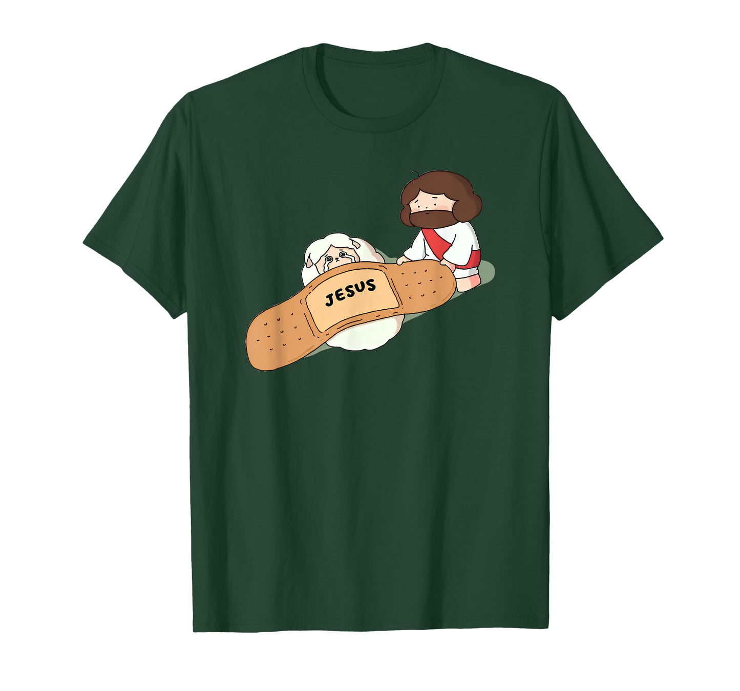 Jesus heal Funny Christian Faith Healer Healing T-Shirt