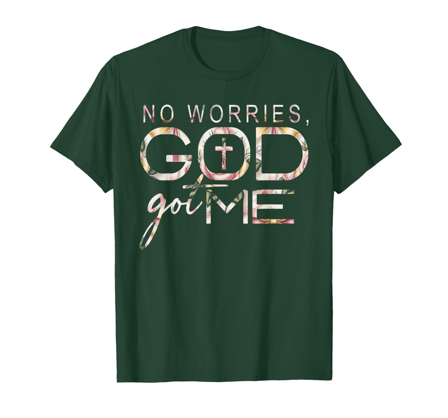 God Jesus Got Me Motivational Church Faith Christian Saying T-Shirt