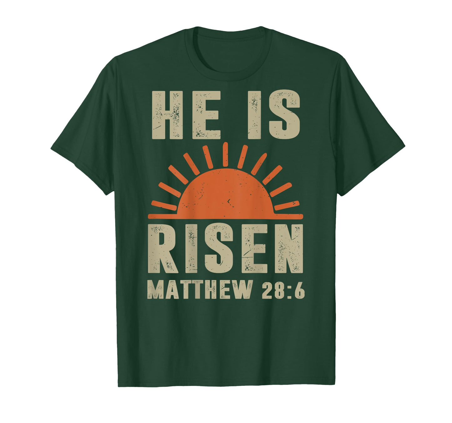 Toddler He is Risen Christian Easter God Sister Daughter Son T-Shirt