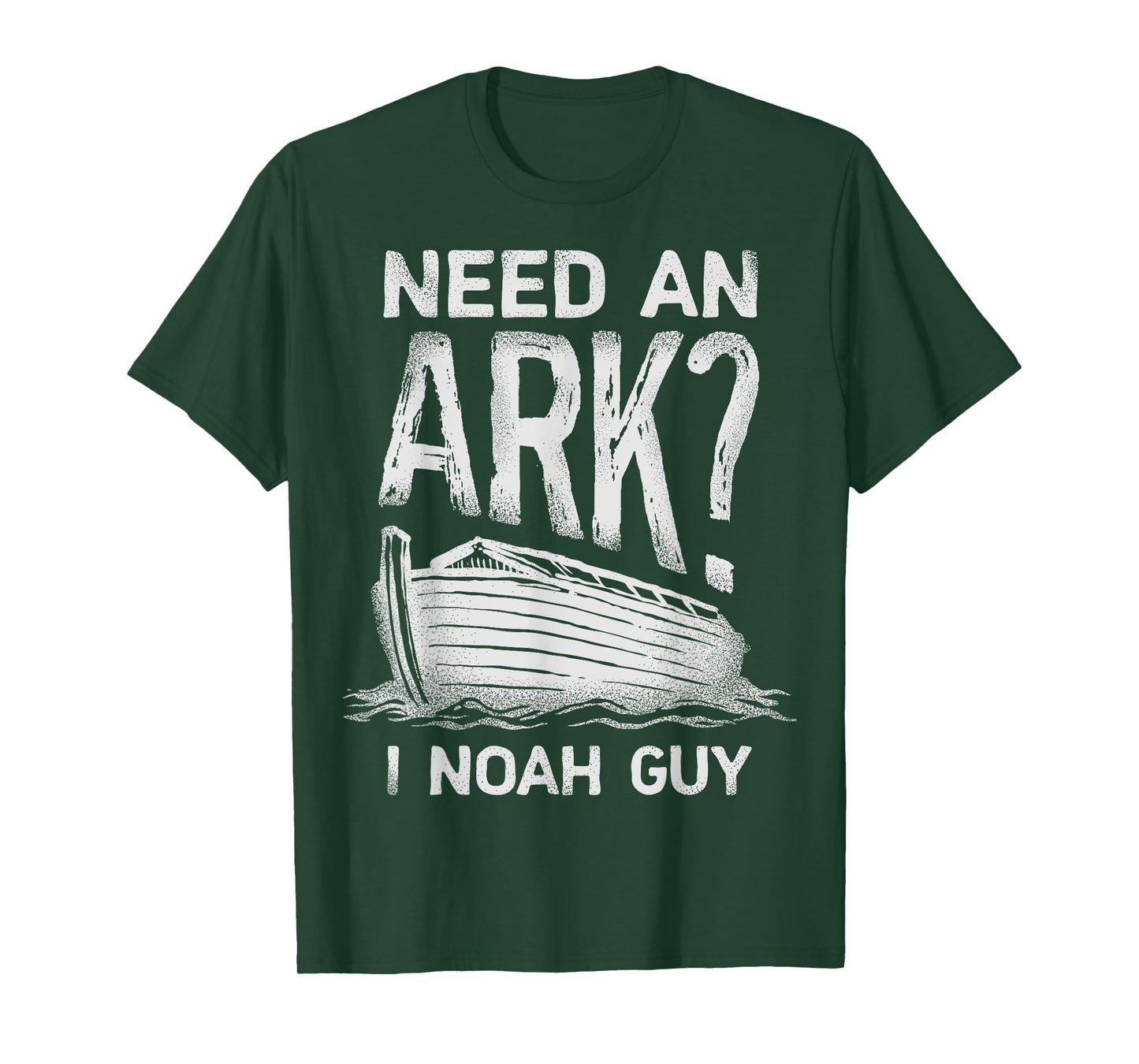 Need an Ark I Noah Guy Funny Christian Men Women Pun Humour T-Shirt