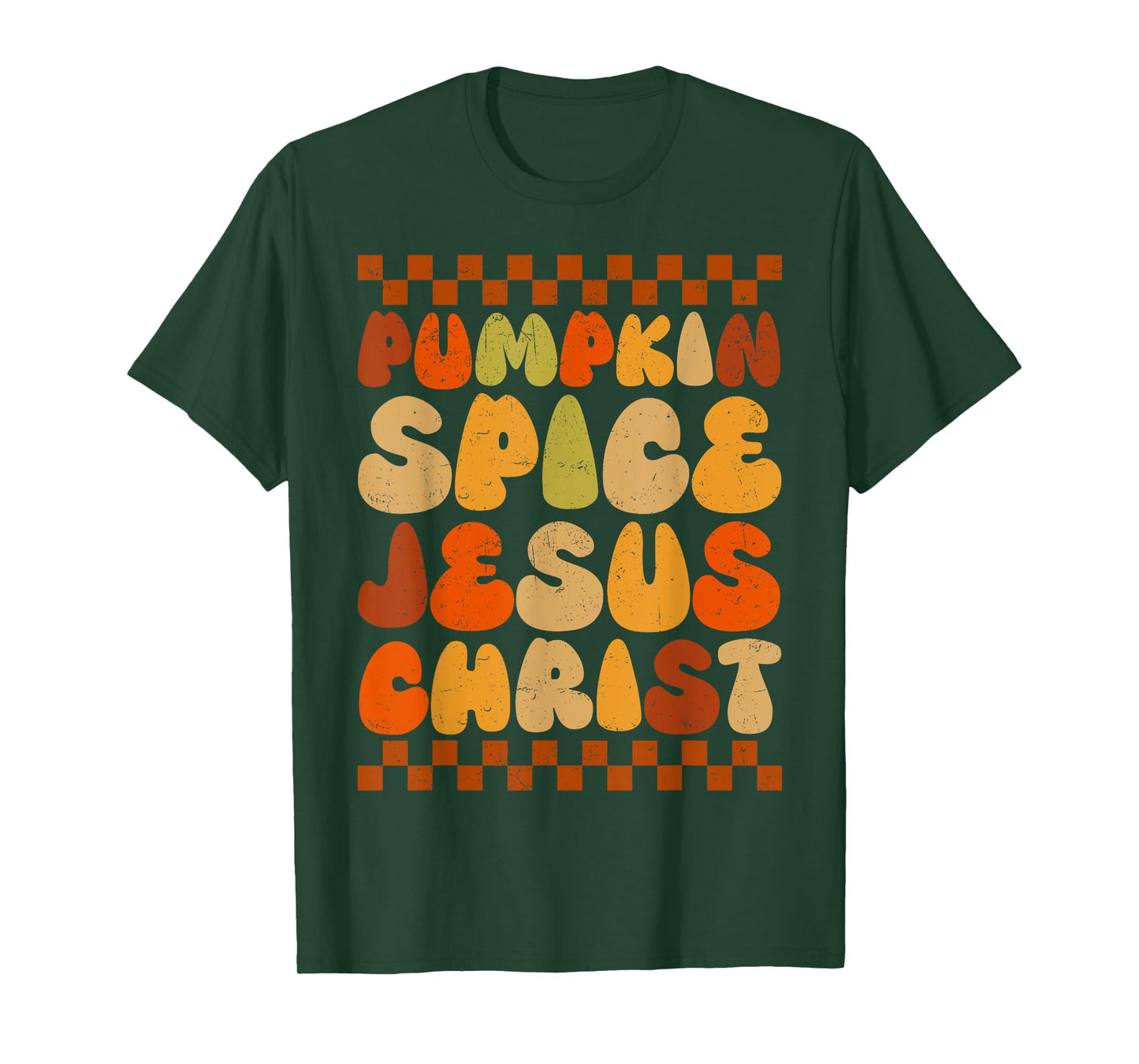 Pumpkin Spice Faith Inspired Autumn Season T-Shirt