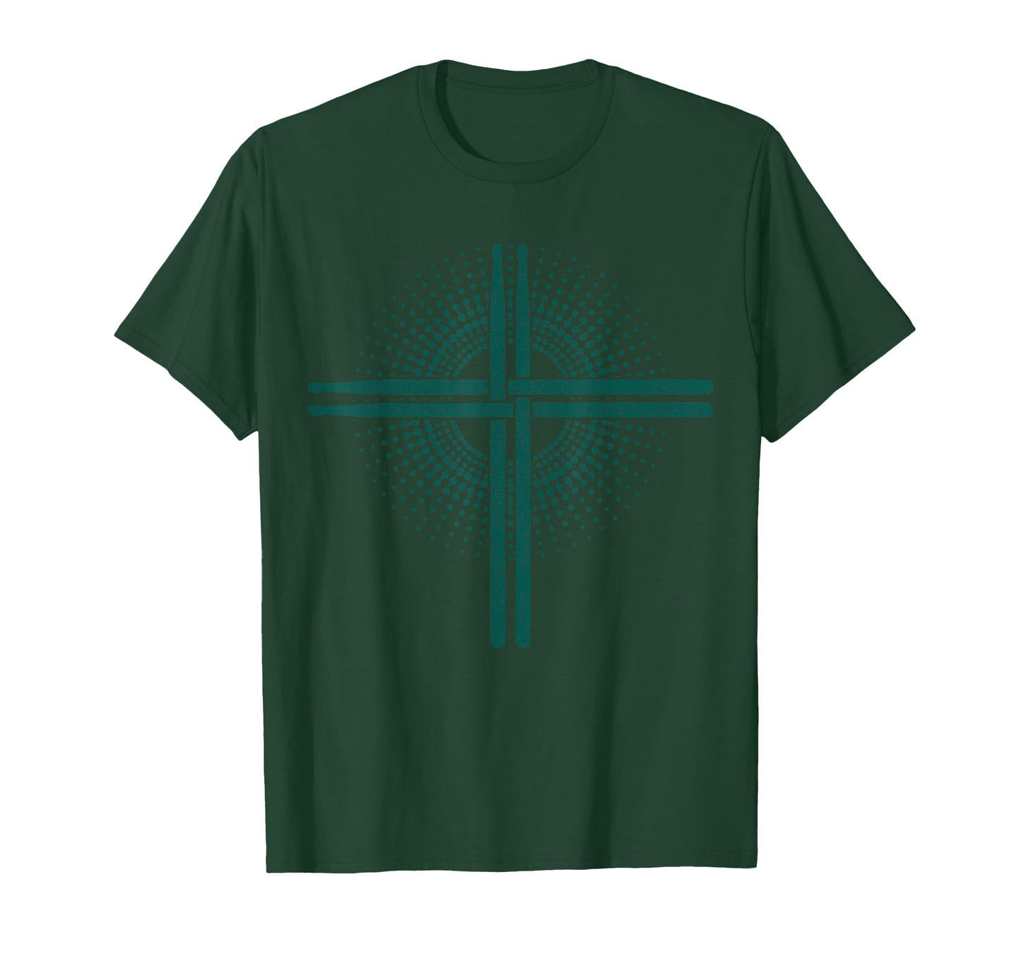 Christian Drummer Drumsticks Cross Drumming for Jesus T-Shirt