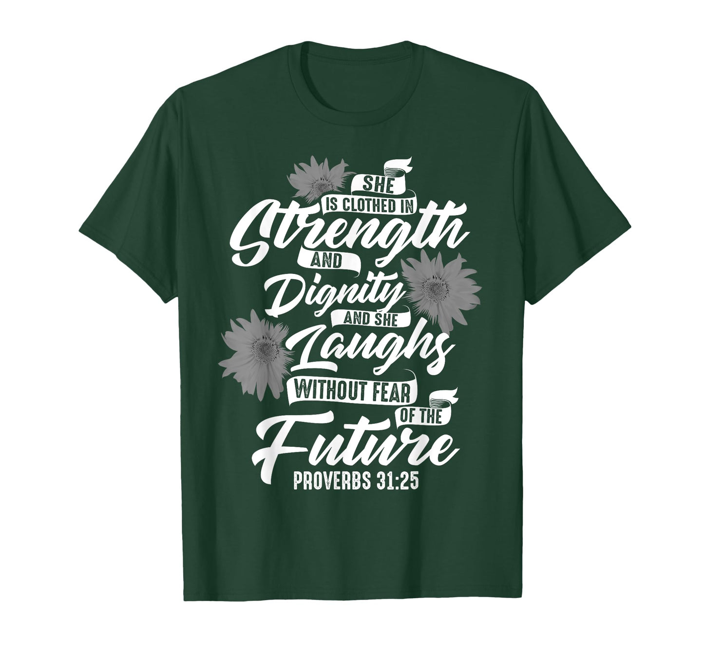 Cute Christian Sunflower Gift | Best Religious Women Moms T-Shirt