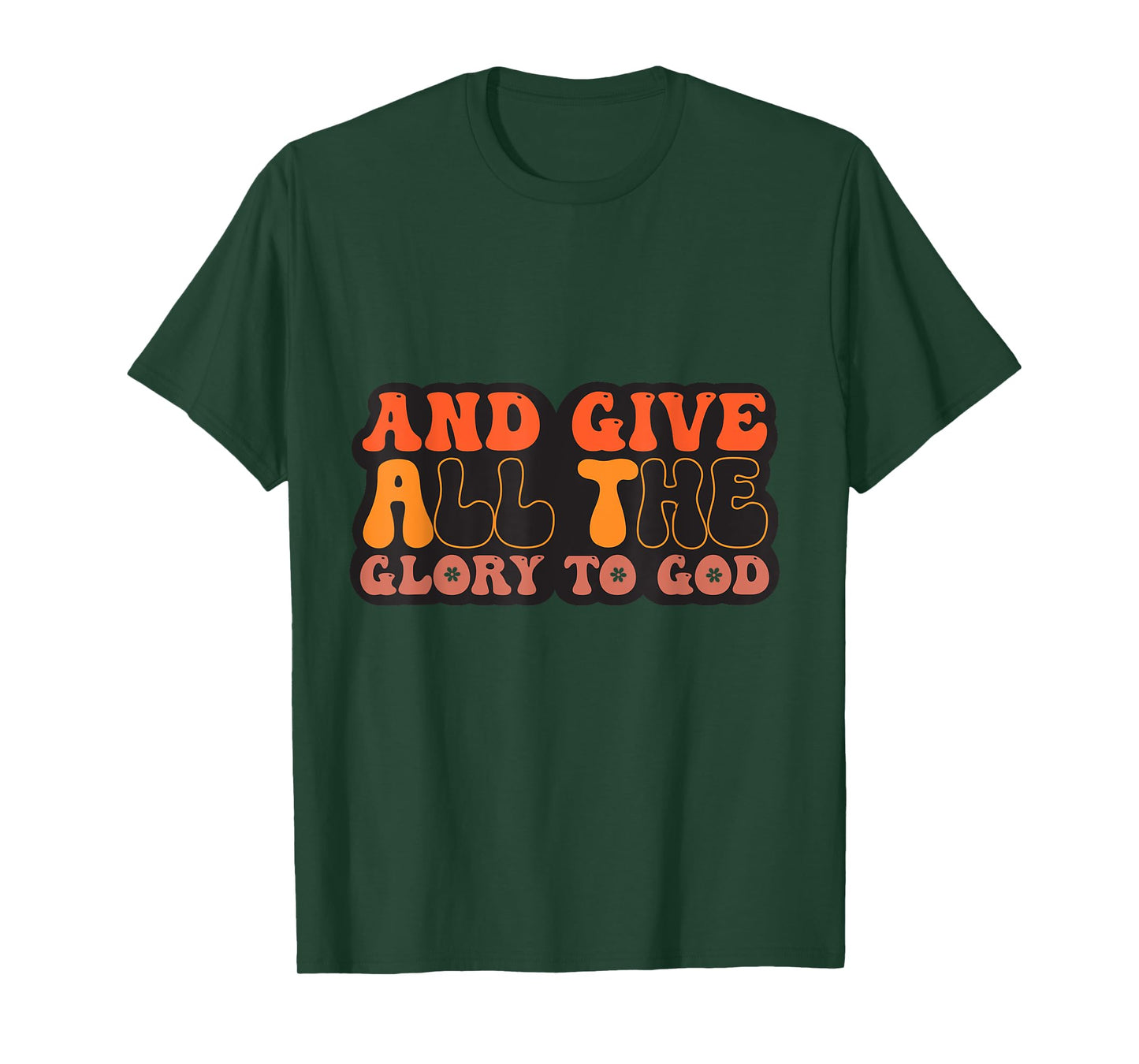 and Give All The Glory to God for Basketball Sport Lovers T-Shirt