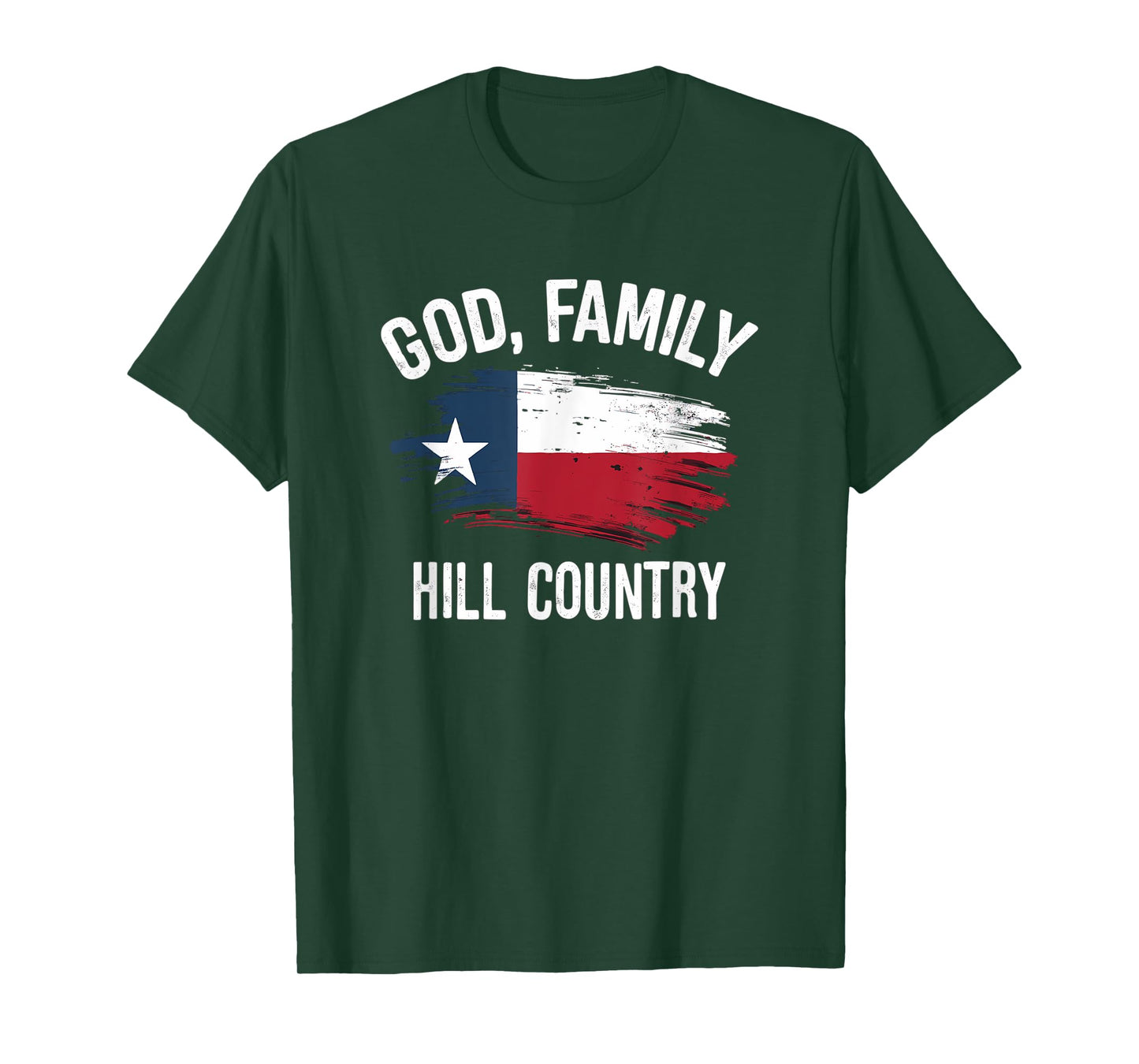 Praise God and Family in Hill Country Central Texas T-Shirt