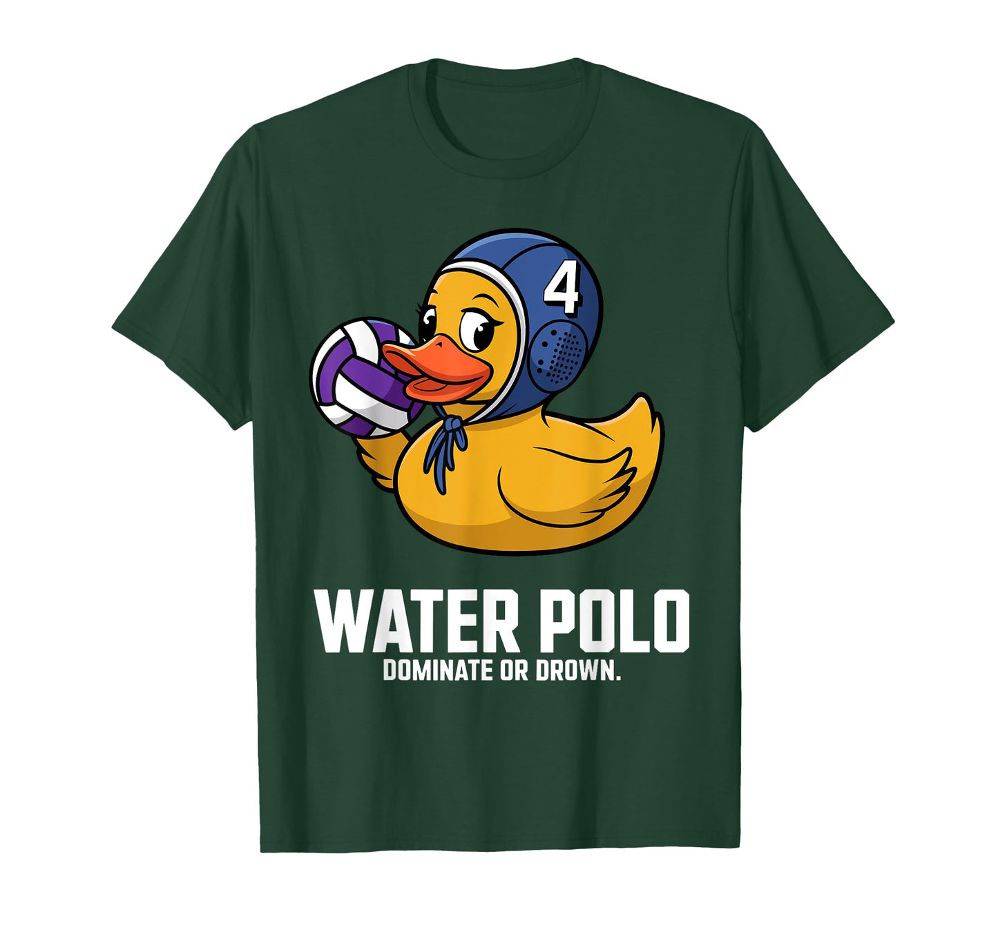 Funny Water Polo Art For Men Women Boys Water Polo Player T-Shirt