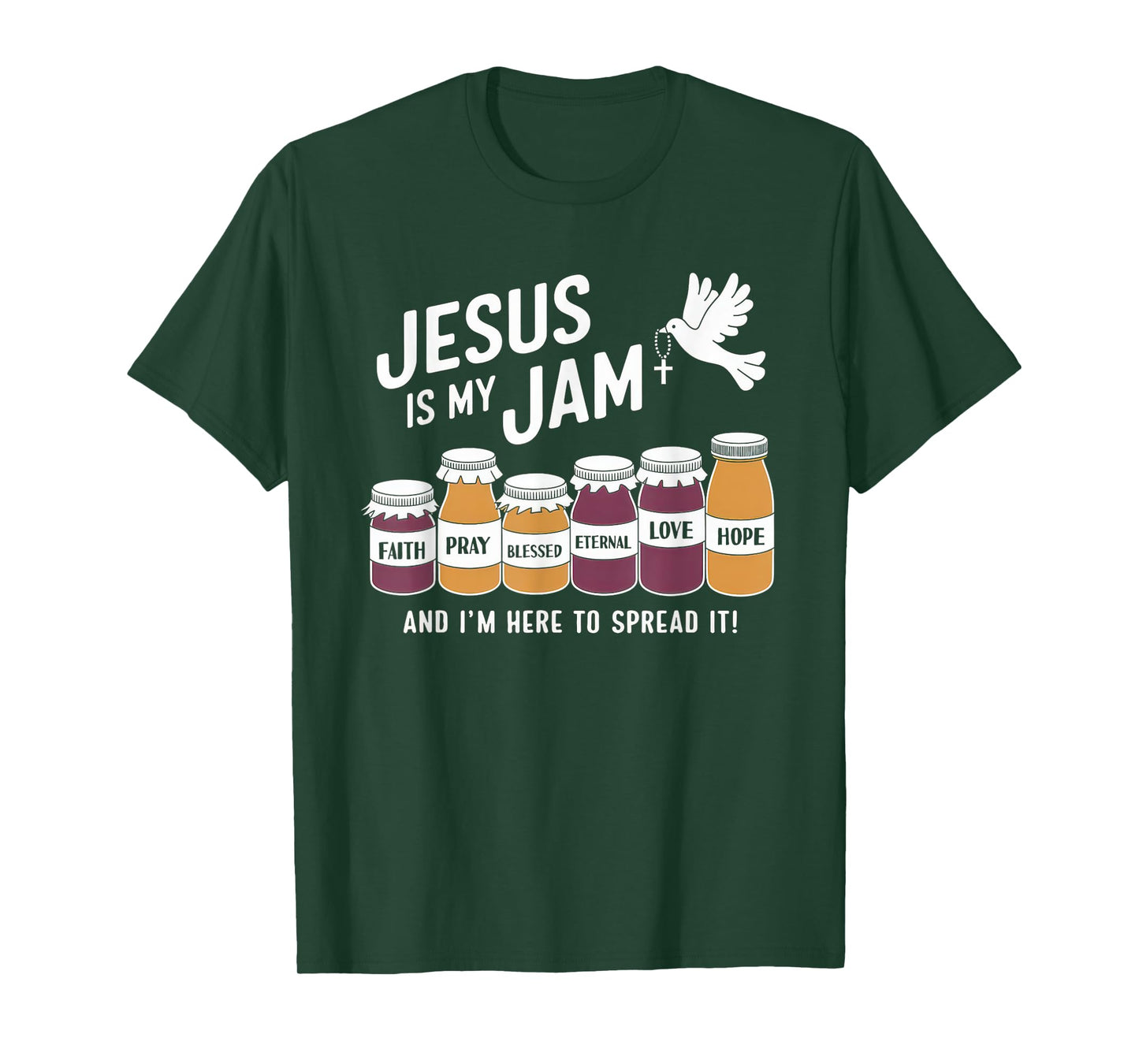 Jesus is My Jam Tshirt Men Women Christian Bible Verse T-Shirt