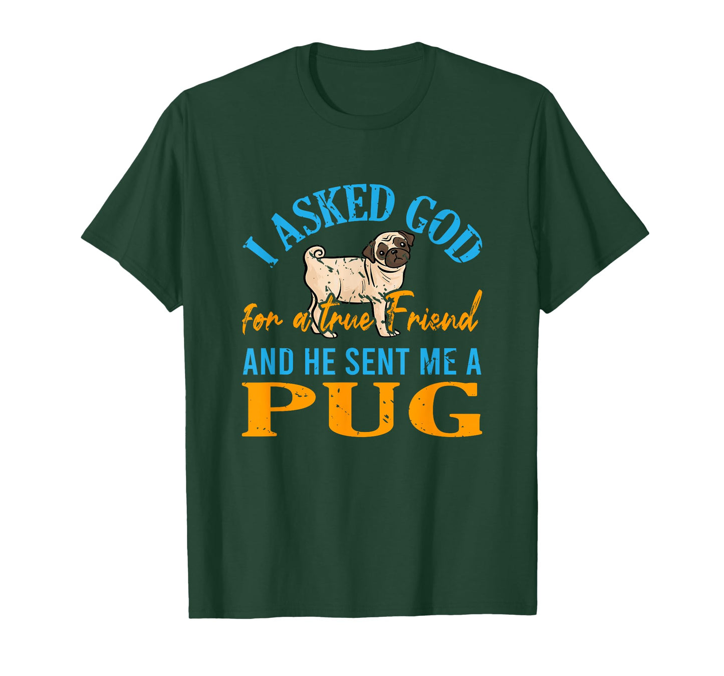 Jesus Prayer Pug Lover Pet Owner Gift Pug T-Shirt