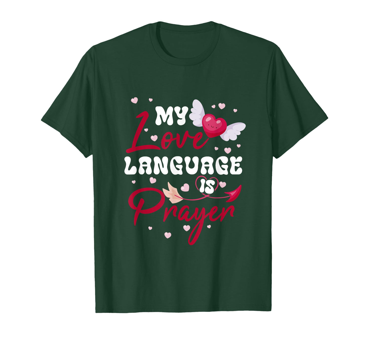 My-Love Language Is Prayer We Can Safely Trust God Christian T-Shirt