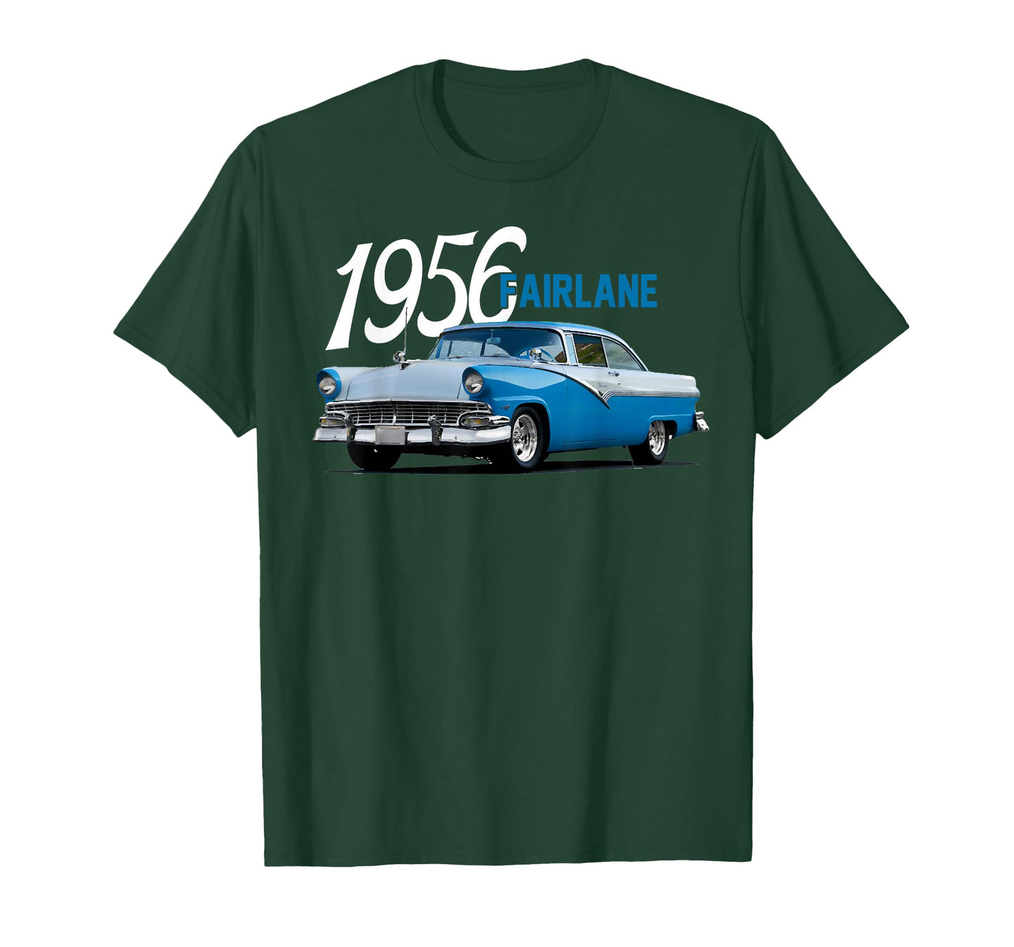1956 56 fairlane, classic car art T-Shirt