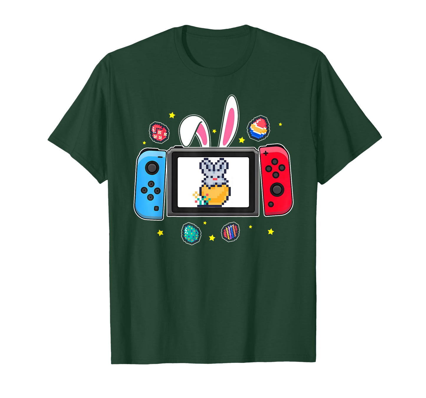 Easter Video Game Bunny Eggs Gaming Gamer Boys Men Teen Kids T-Shirt