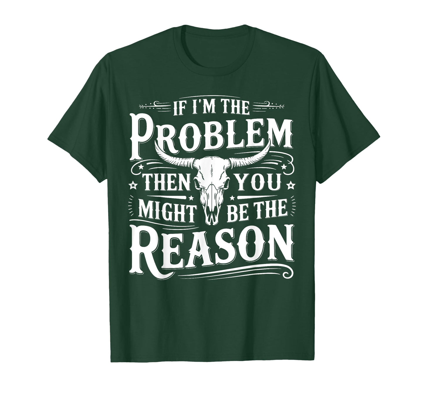 If Problem Vintage Then You Might Be Reason Funny Party T-Shirt