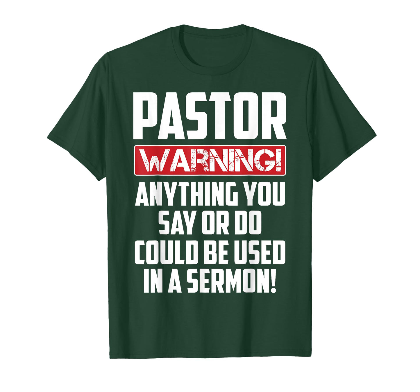 Funny Pastor Gift For Religious Preachers Men Women Church T-Shirt