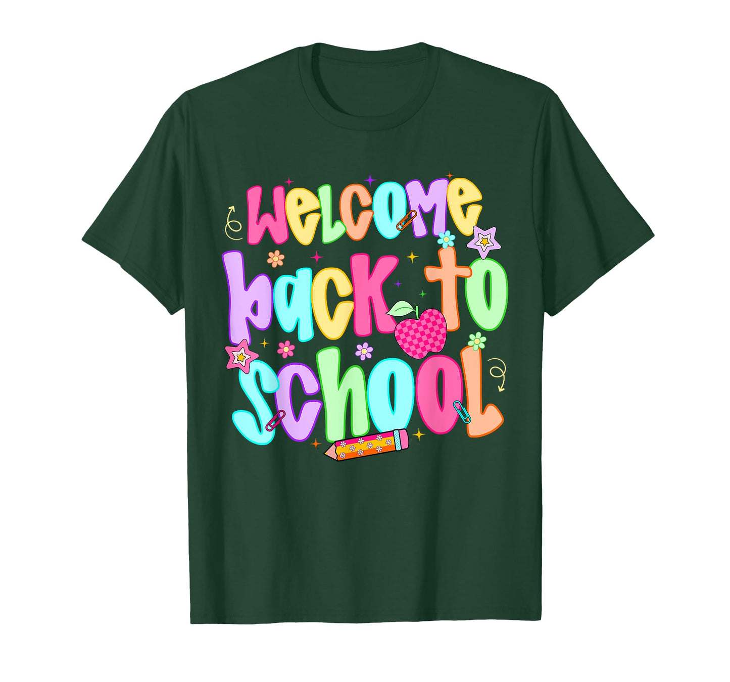 Welcome Back To School Shirts First day of school Teacher T-Shirt