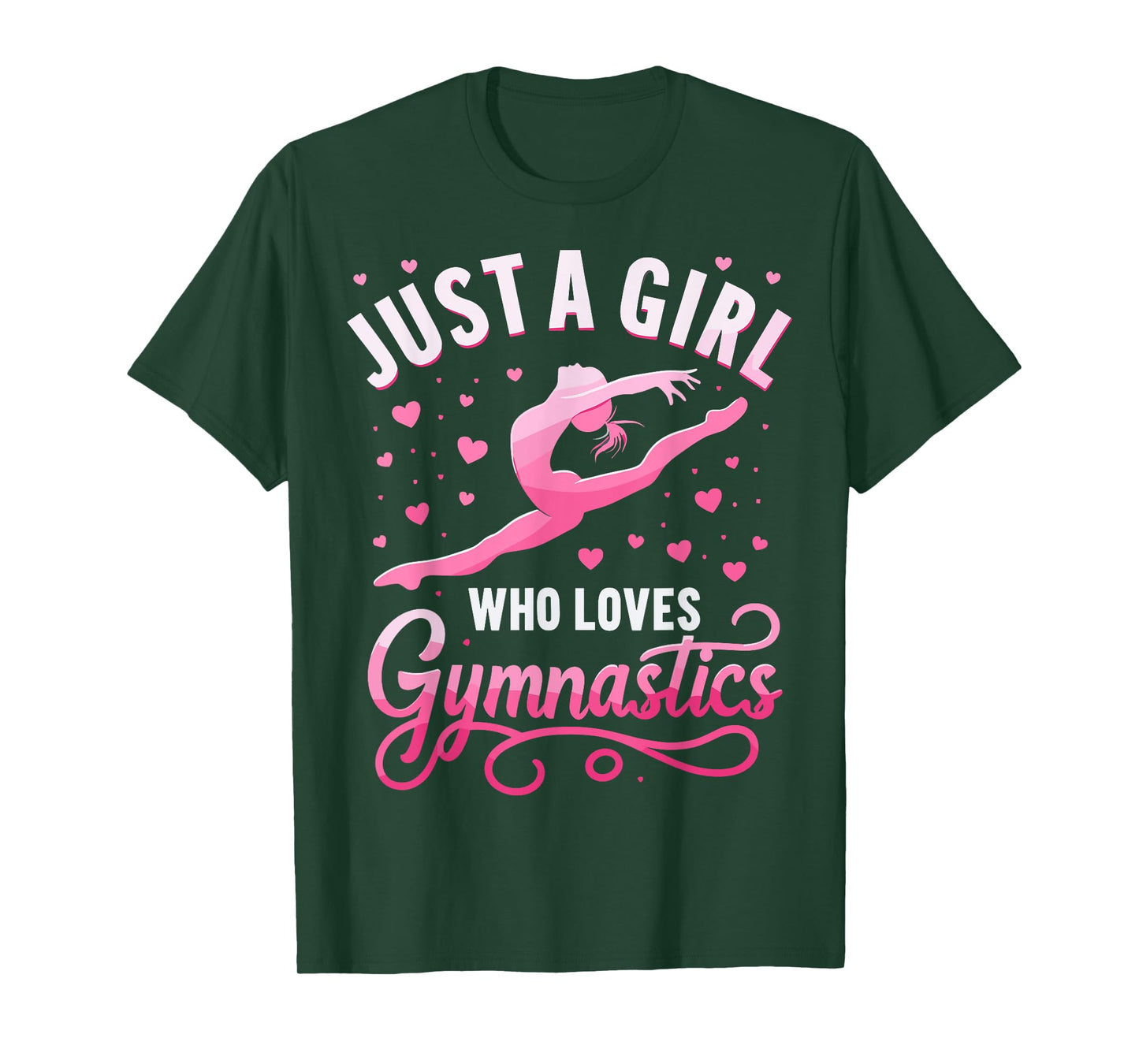 Gymnast Lover Just A Girl Who Loves Gymnastics T-Shirt
