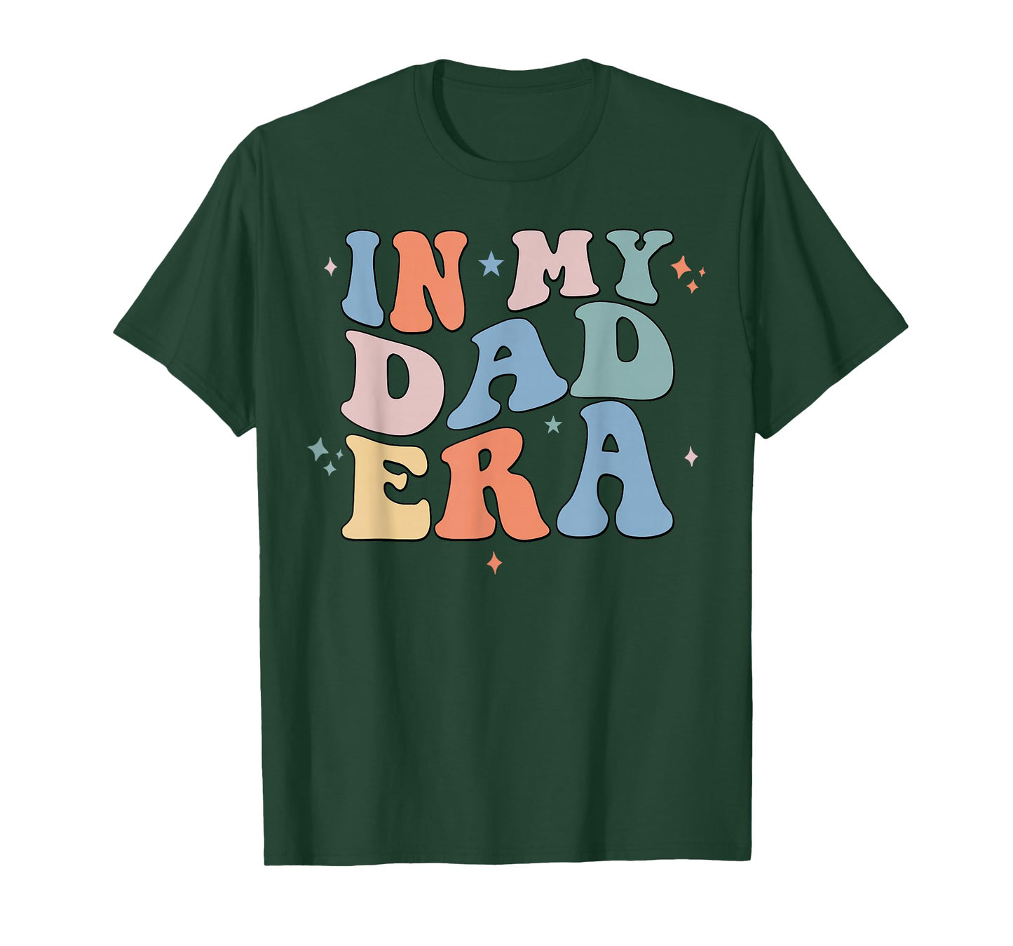 In My Dad Era Retro Groovy Father's Day T-Shirt