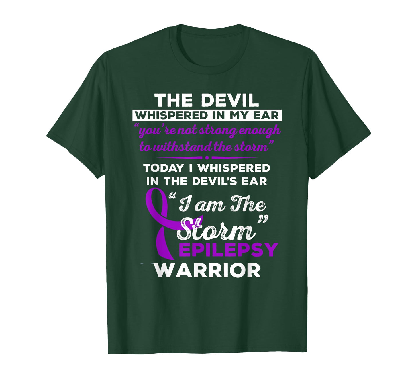 I Am the Storm Epilepsy Warrior T-Shirt T-Shirt
