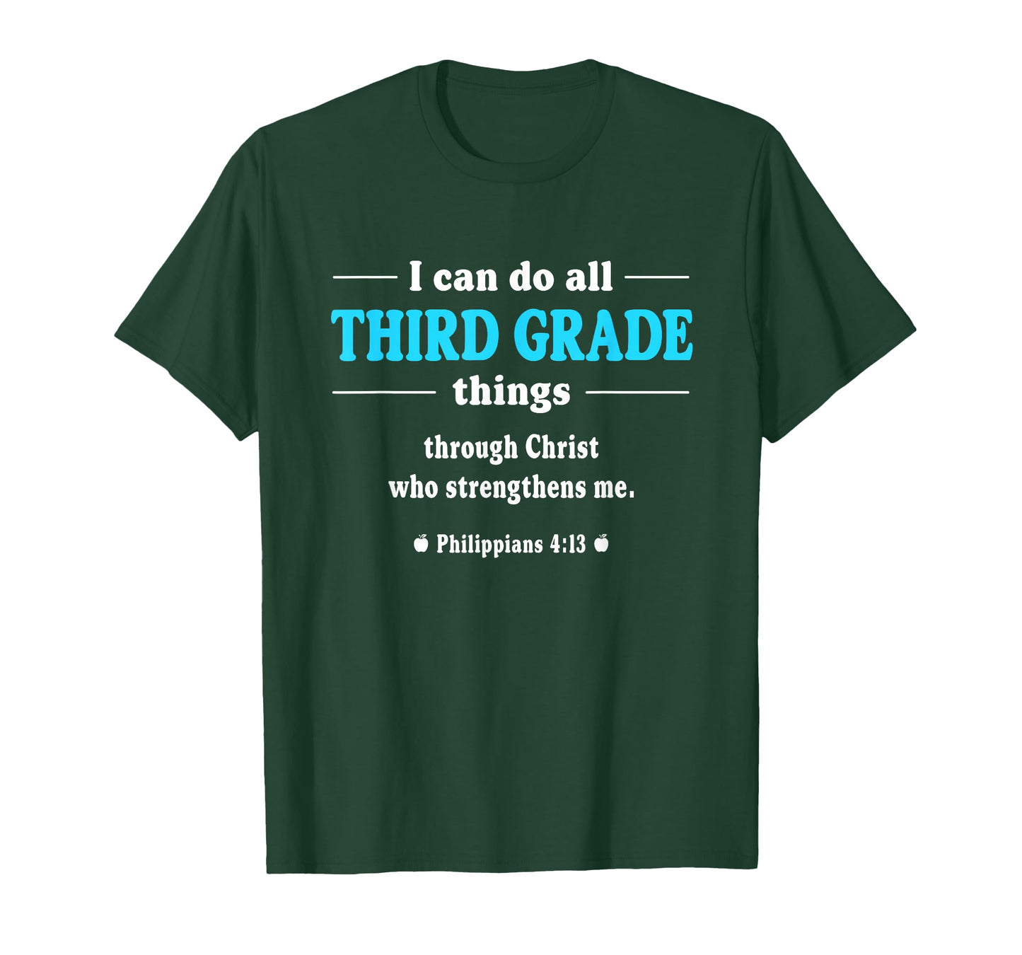 I Can Do All Third Grade Things - Inspirational Teacher T-Shirt