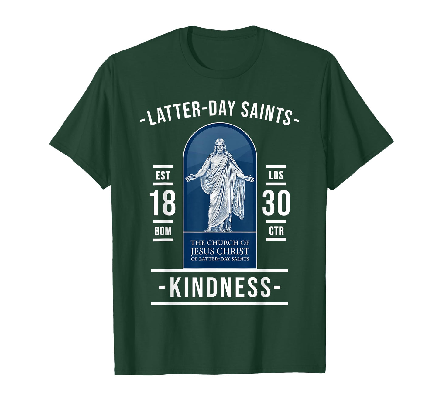 Latter-Day Saints Kindness – Love of Jesus and Faith T-Shirt