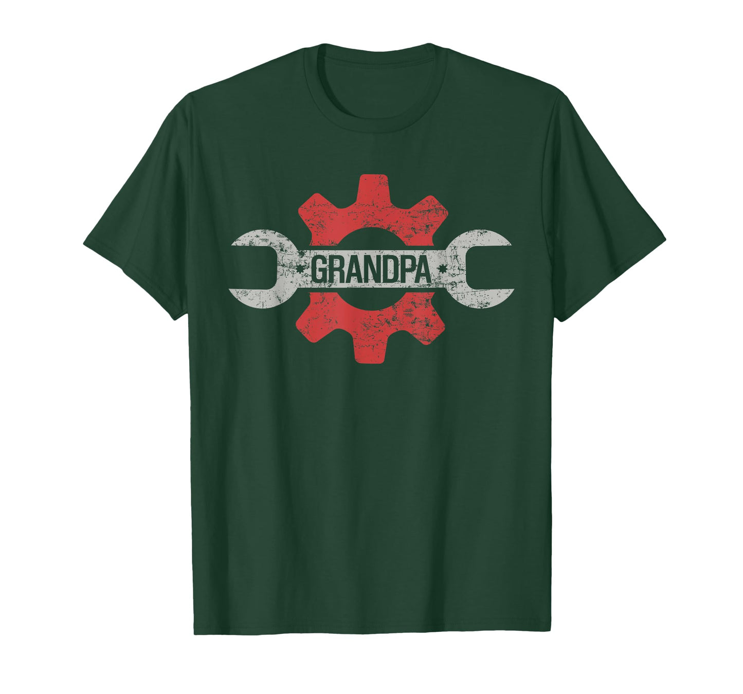 Grandpa Garage Grandpa Car Mechanic Grandpa T-Shirt