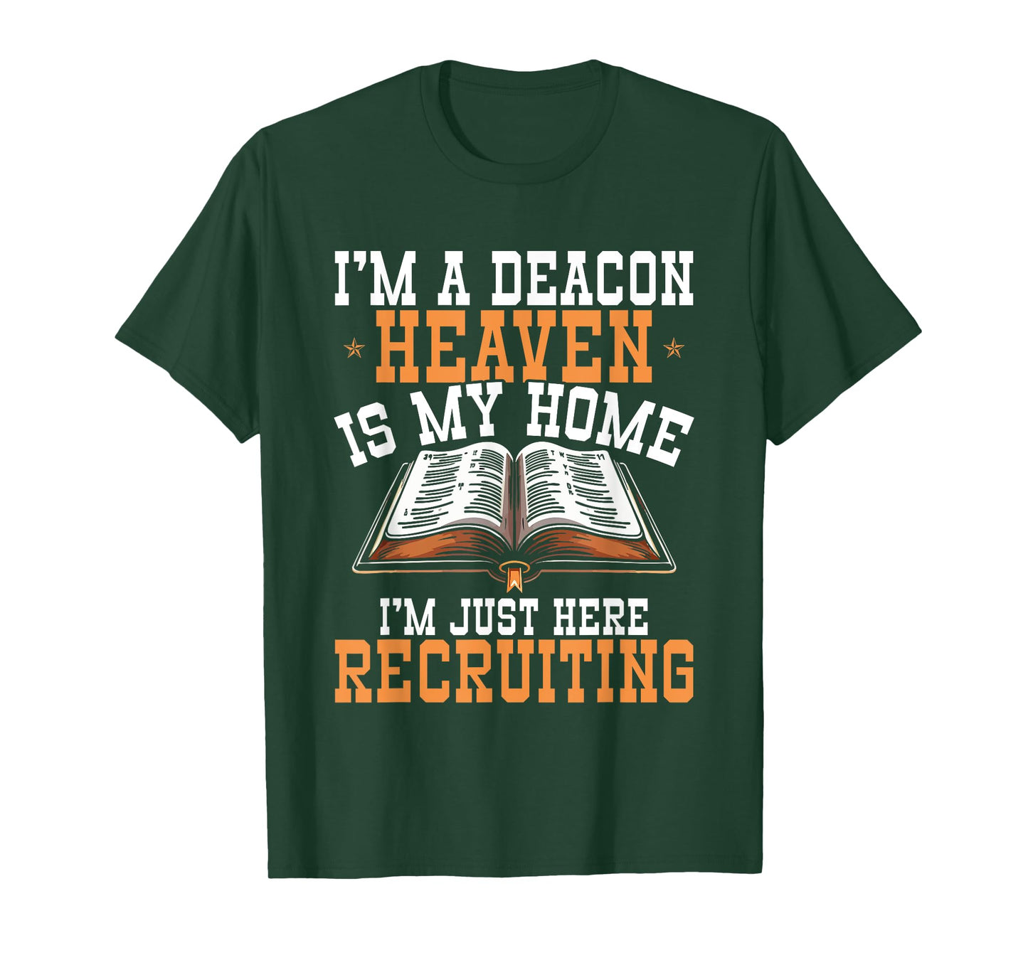 Deacon Church Ministry Church Service Faith Deacon T-Shirt