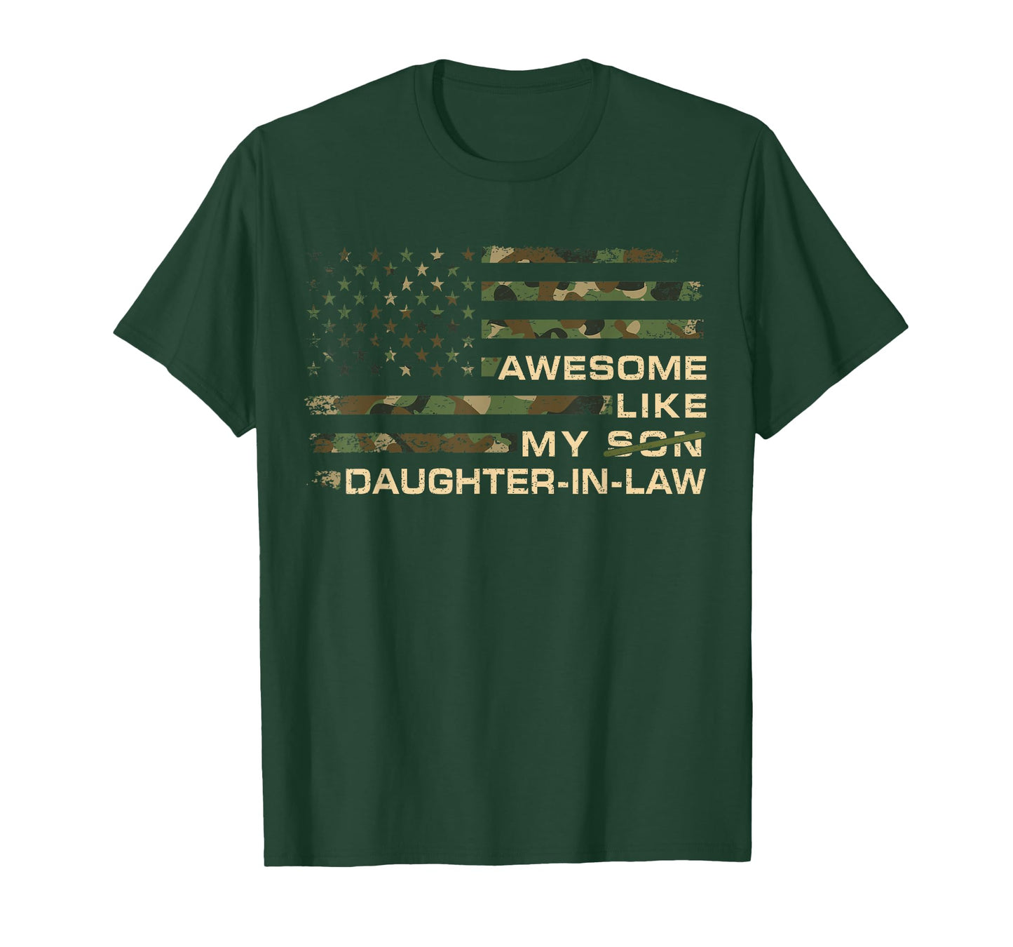 Awesome Like My Daughter In Law Father's Day Father In Law T-Shirt