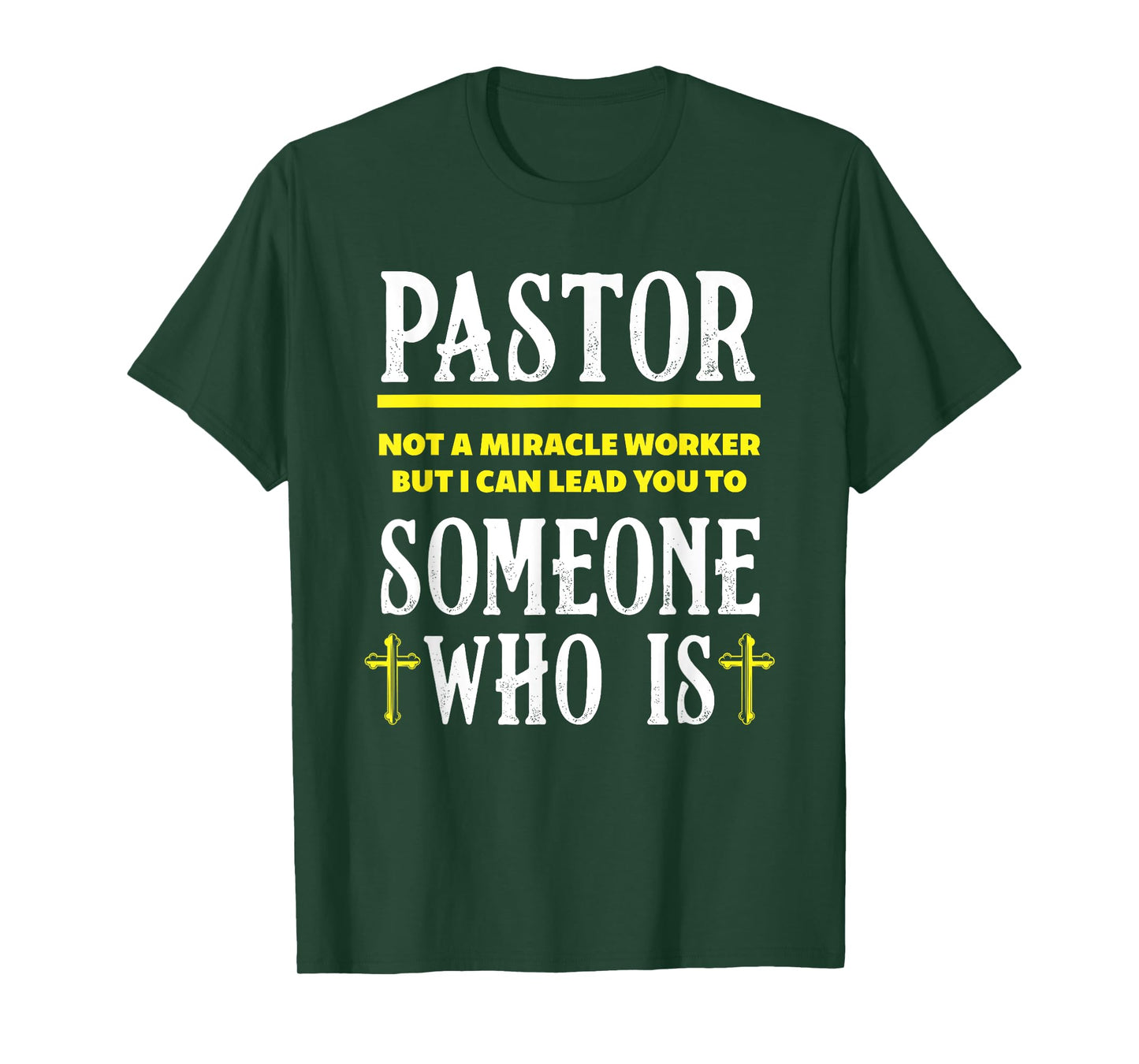 Pastor Not A Miracle Worker Minister Clergy Pastor T-Shirt