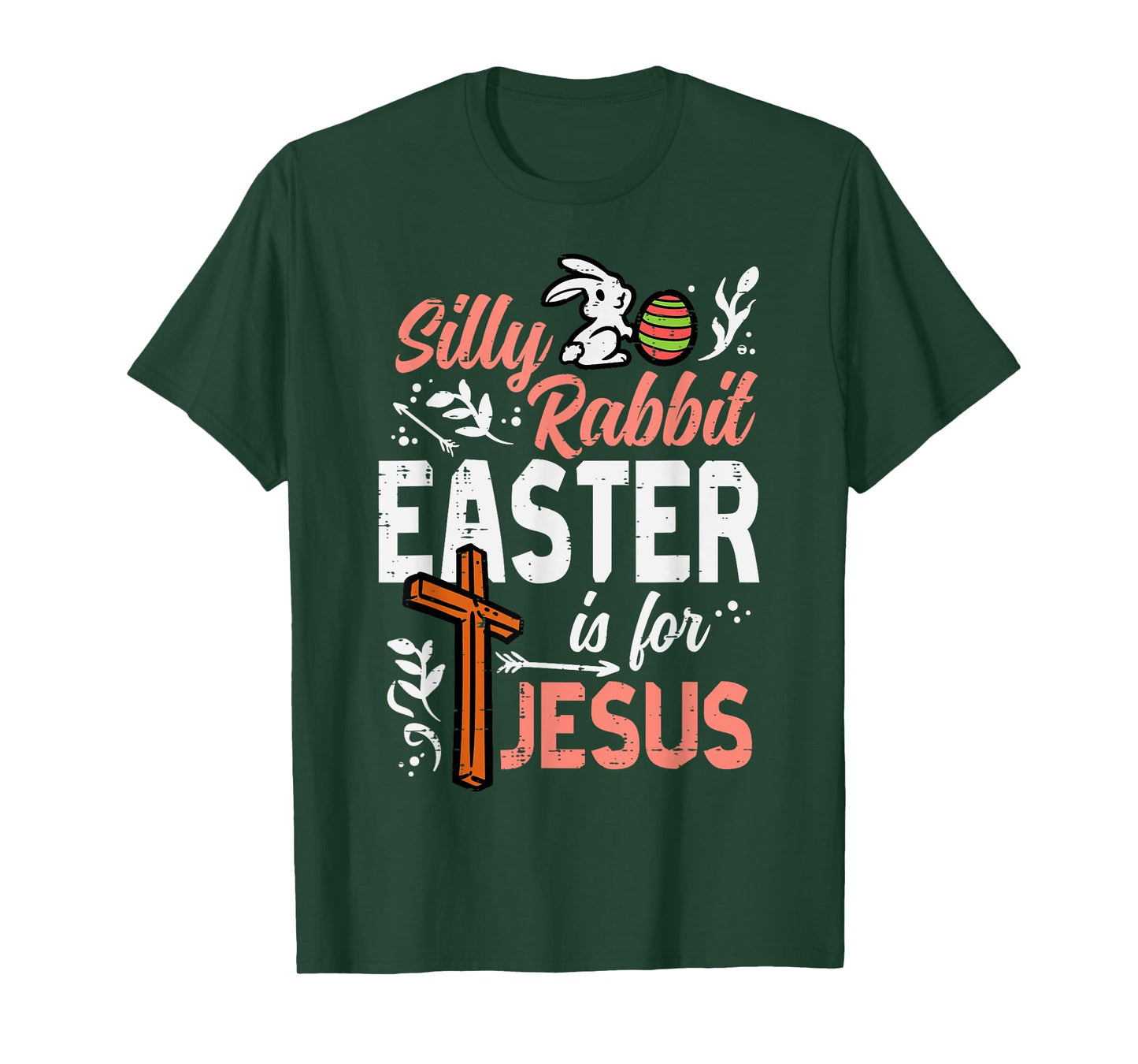Christian Silly Rabbit Easter For Jesus Men Boys Teen Youth T-Shirt