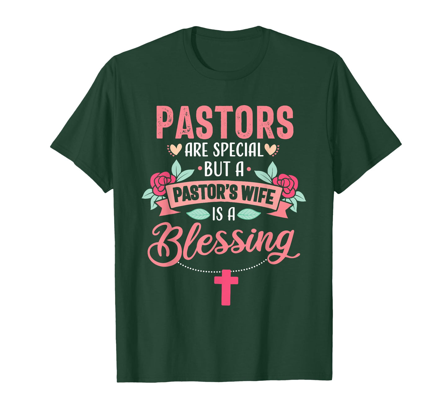 Pastor Wife Funny Special Christian Church Appreciation T-Shirt