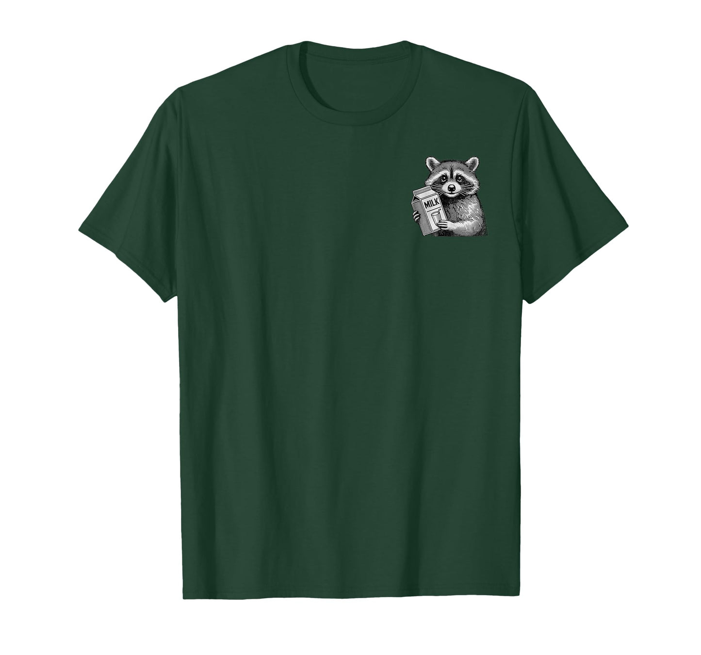 Just A Dad Who Always Came Back With The Milk 2 Side T-Shirt