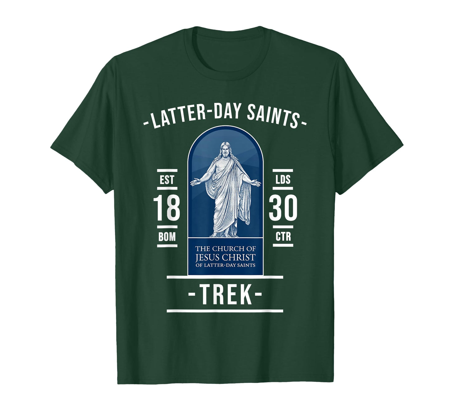 Latter-Day Saints Trek - Faith Walk with Lord Jesus Christ T-Shirt