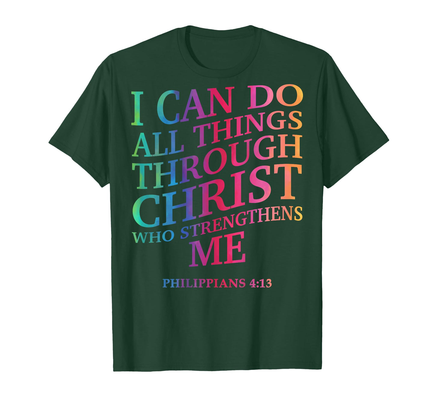 I Can Do All Things Through Christ Christian Youth Teen Girl T-Shirt
