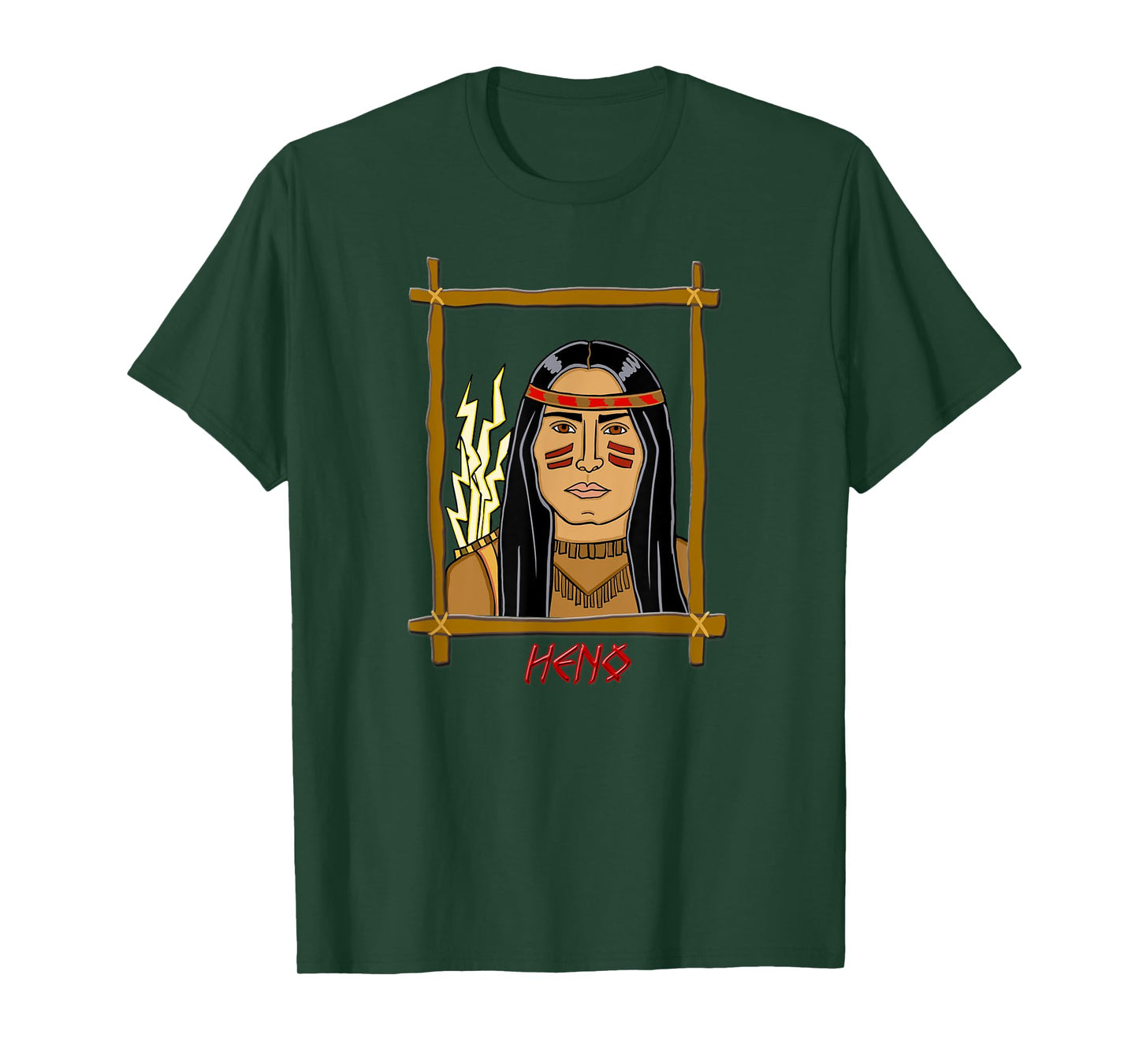 Heno Sky God Eerie Lake Erie Official Merch T-Shirt