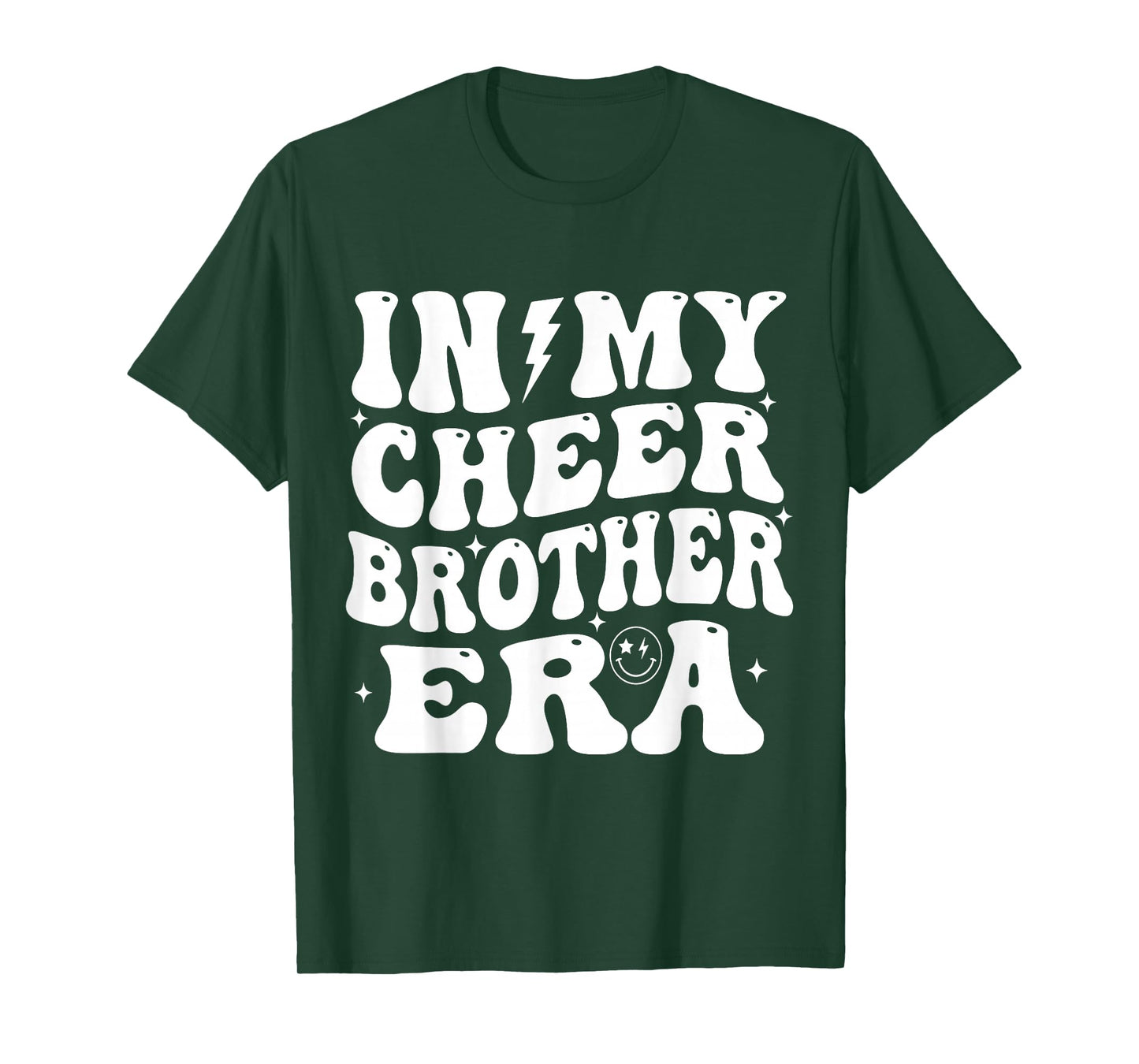 In My Cheer Brother Era Cheerleading Sports Cheerleader Bro T-Shirt