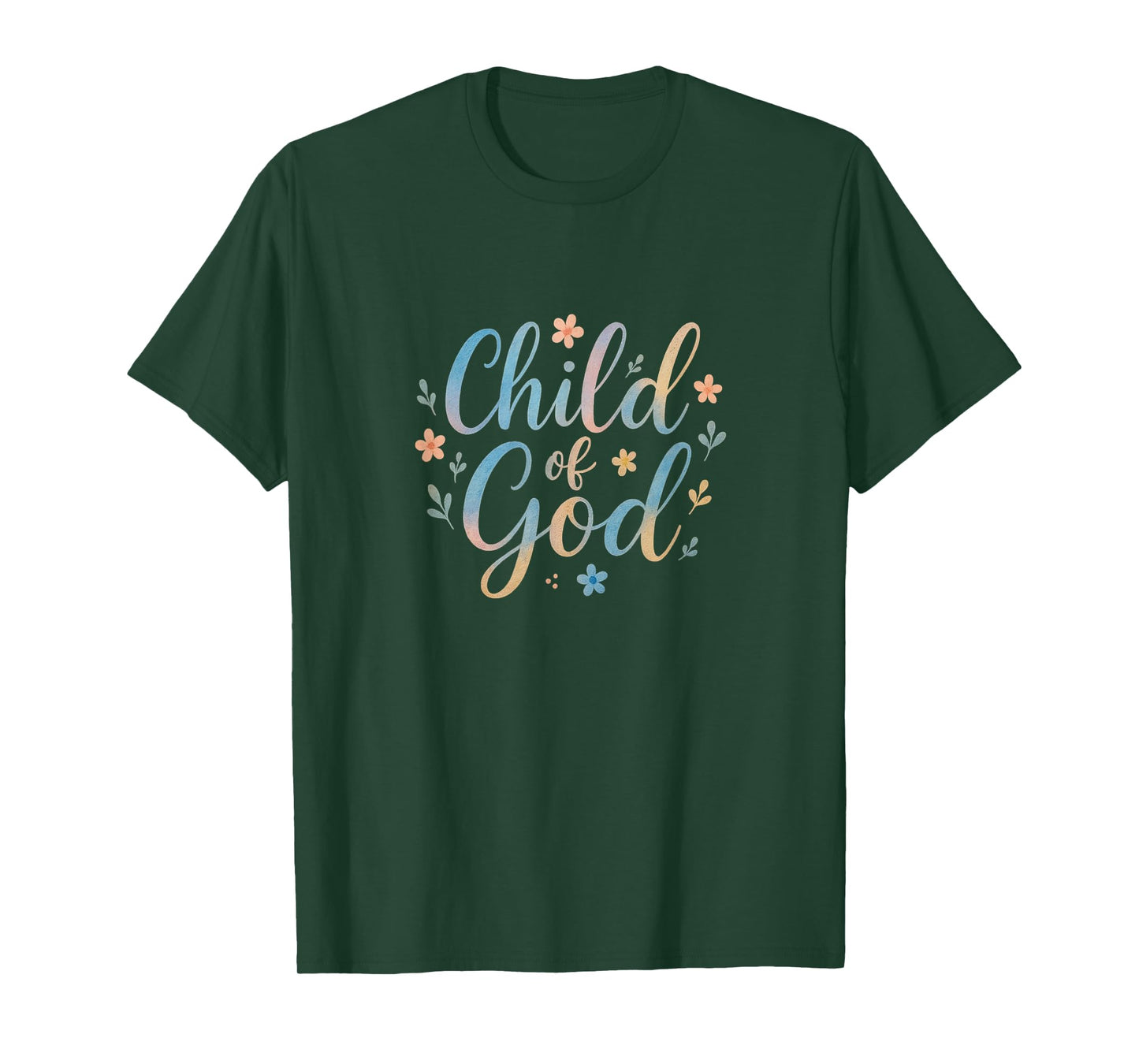 Child of God Christian Faith Inspirational Graphic T-Shirt