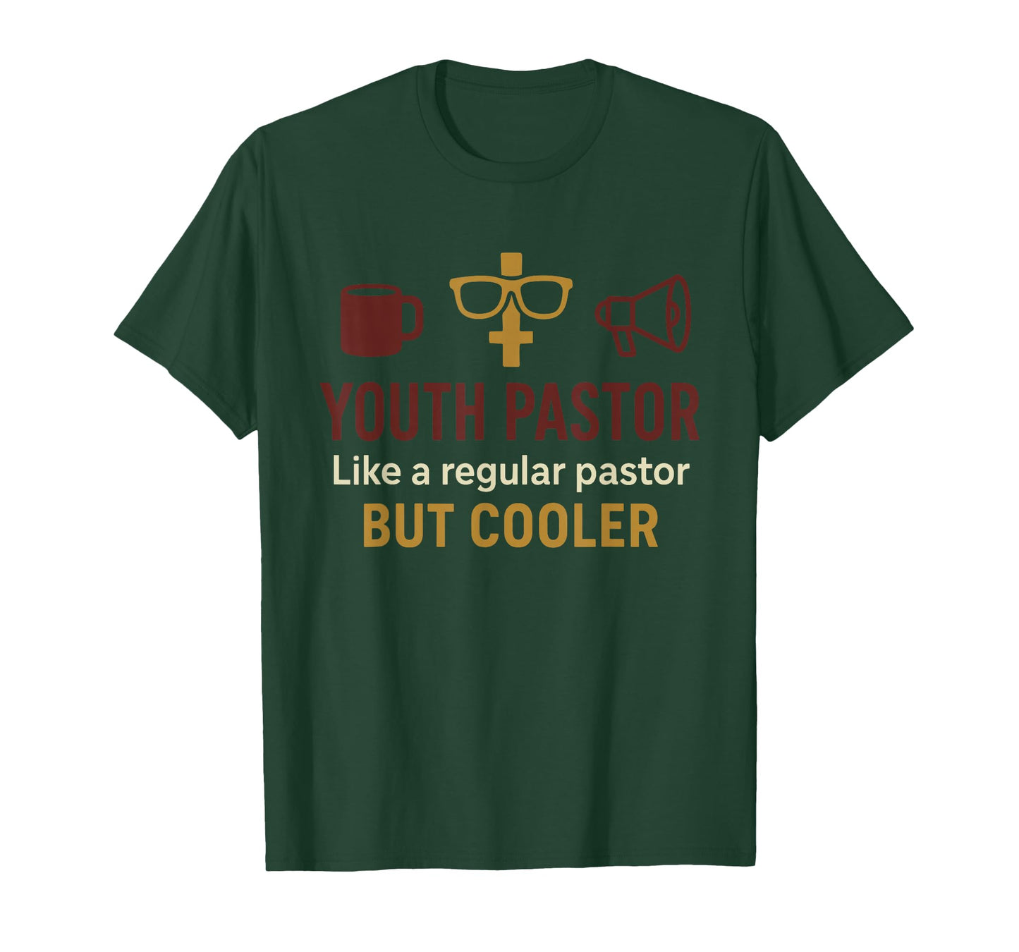 Funny Pastor Youth Ministry Church Leader Humor Sermon Joke T-Shirt