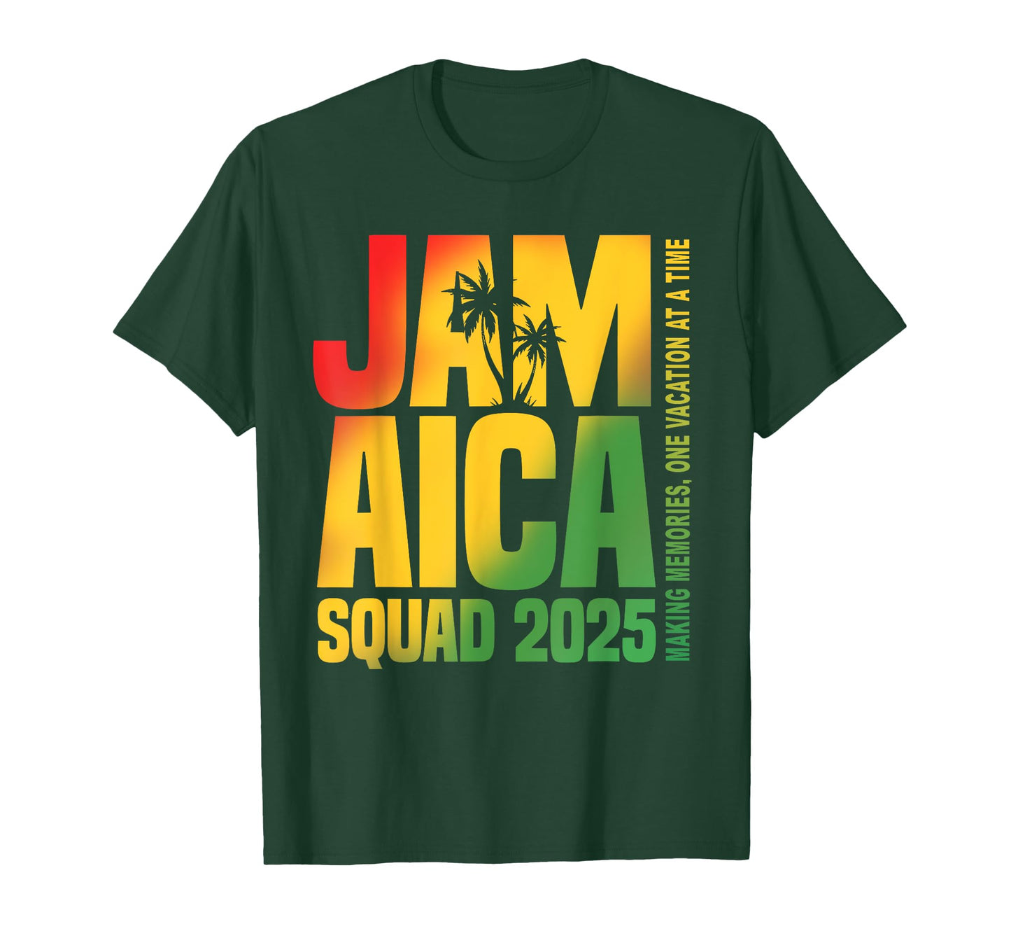 Jamaica Squad 2025 Graduation Trip Family Vacation T-Shirt
