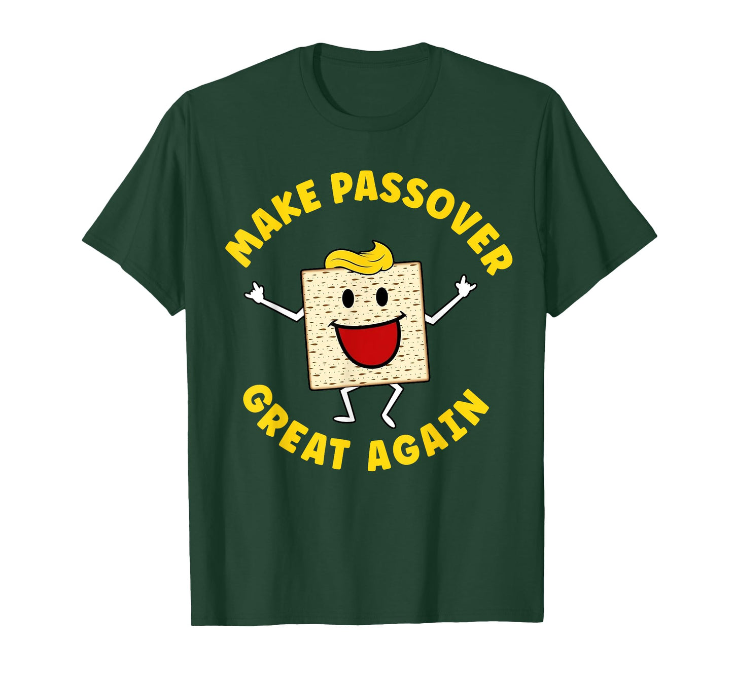 Make Passover Great Again Funny Matzah Jewish Vote Funny T-Shirt