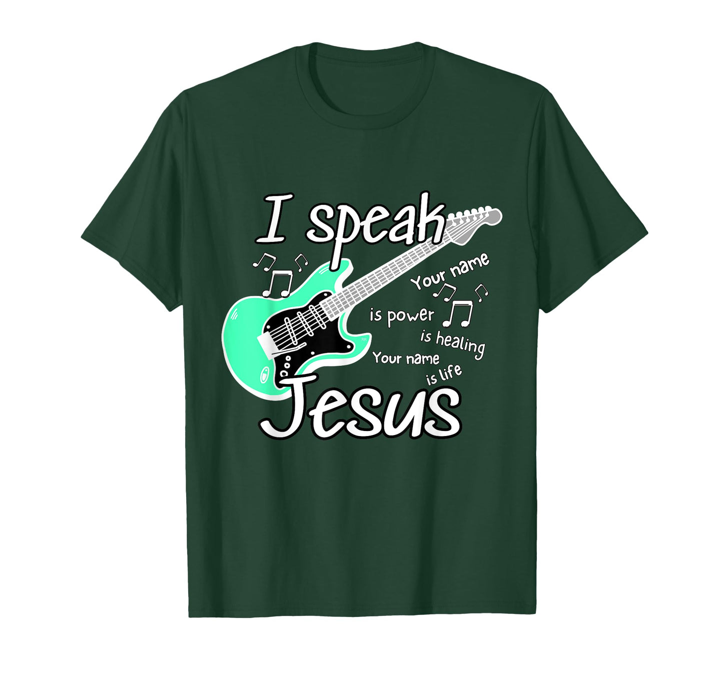 I SPEAK JESUS Christian Worship Song Youth Group T-Shirt